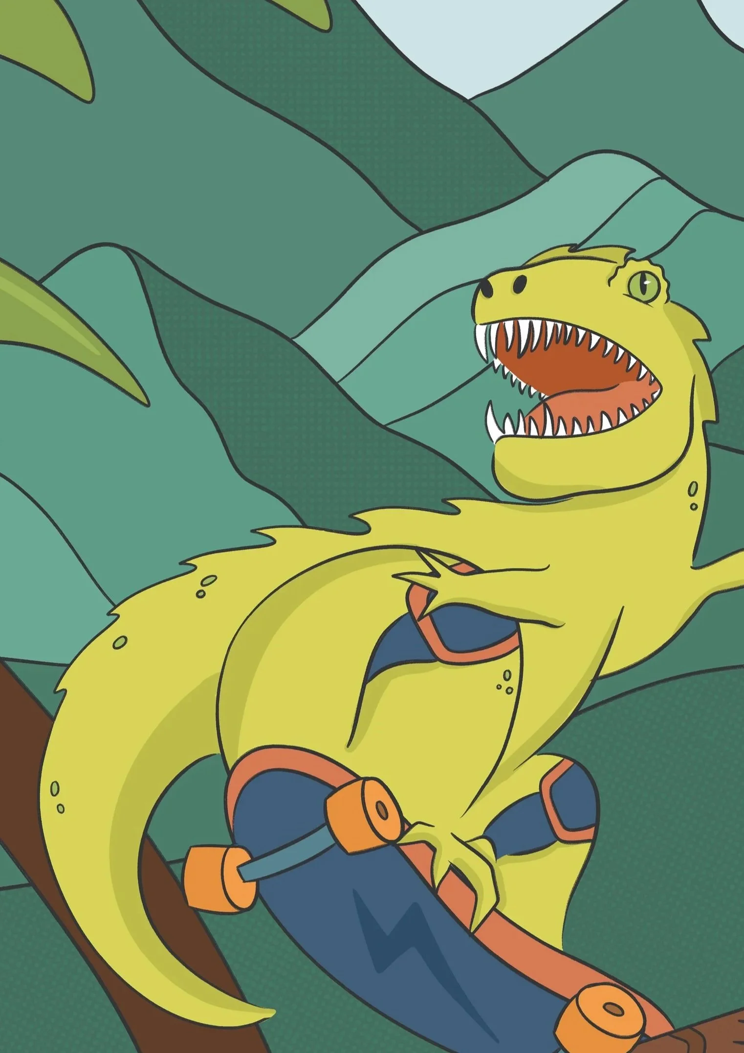 IMAGINATION SERIES — Skatersaur