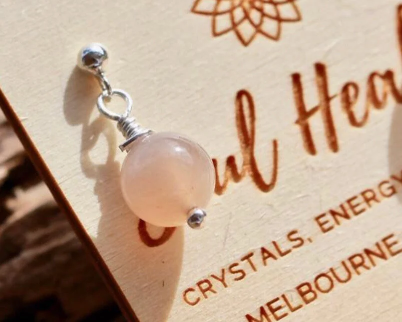 Moonstone Gemstone Earrings 2