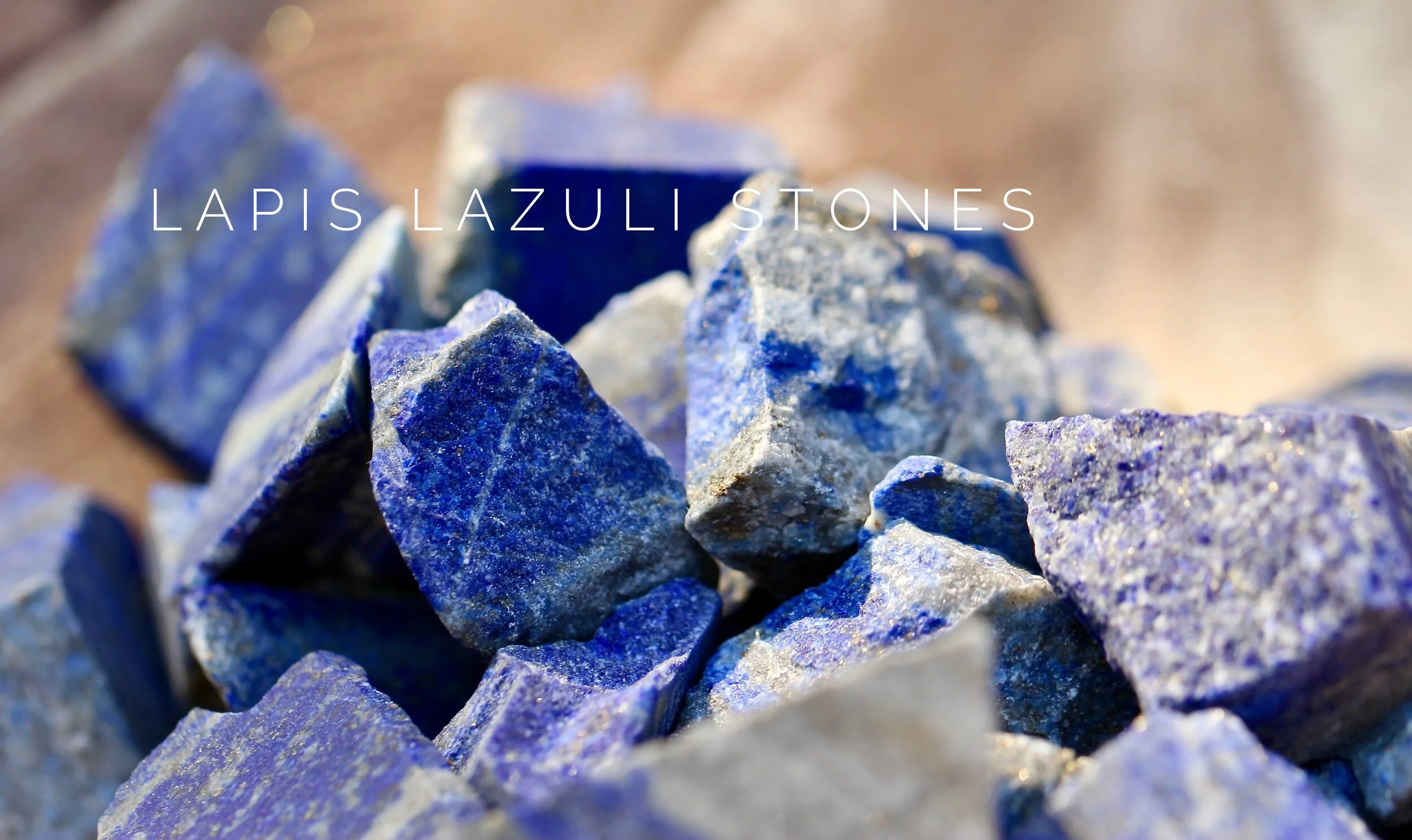 Raw Lapis Lazuli Stones