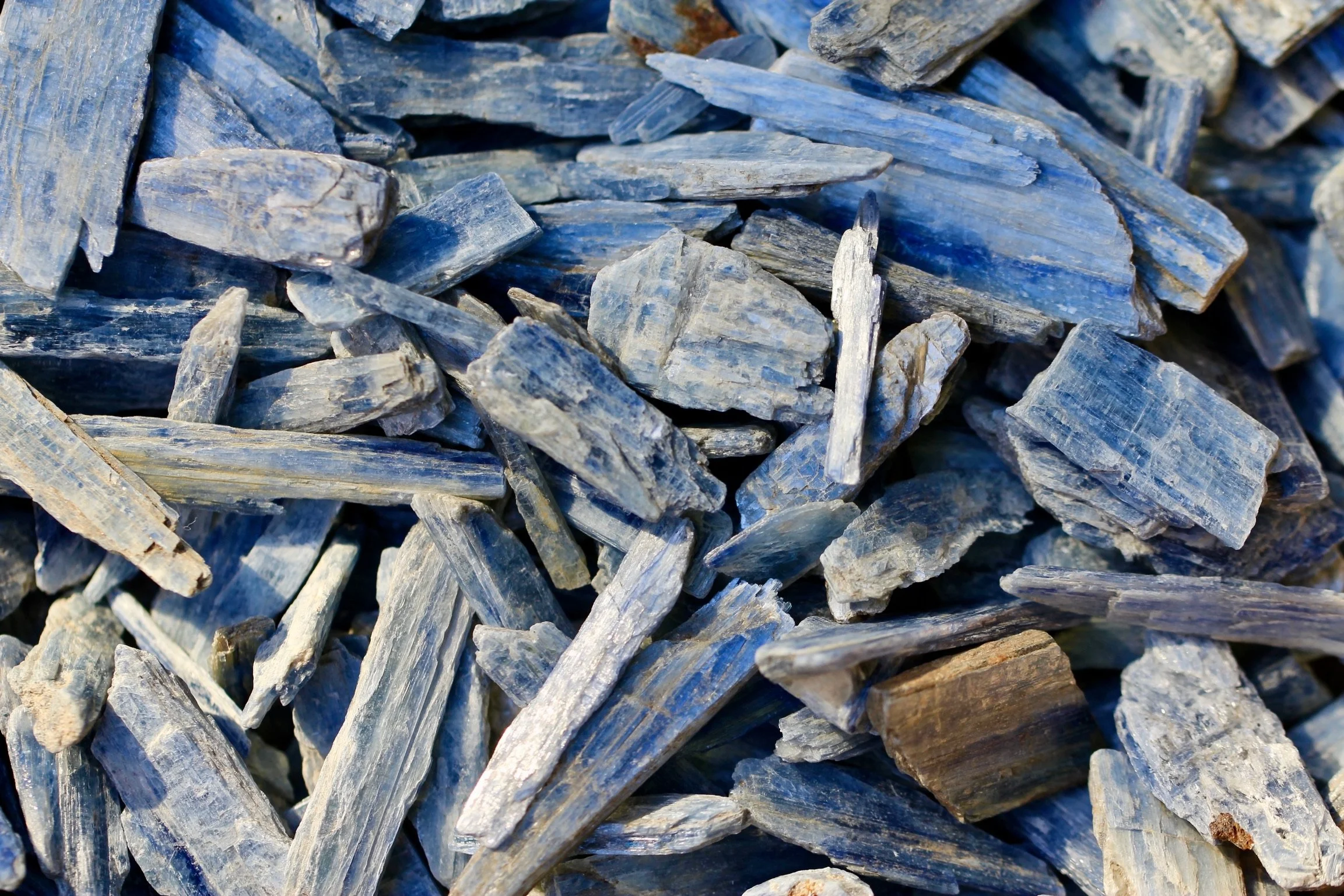 Raw Natural Kyanite Shards