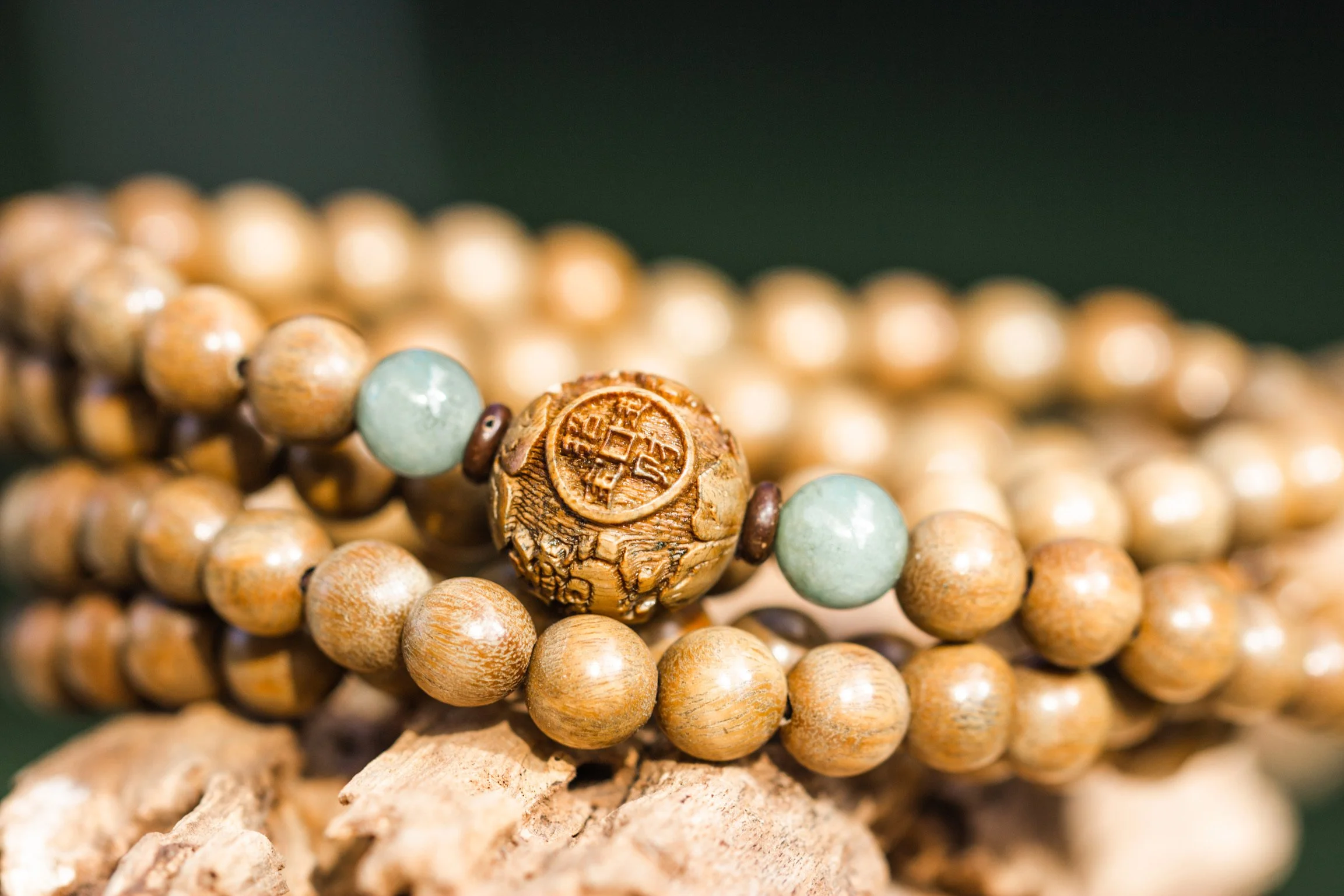 Feng Shui 4 Loop Wrap Buddhist Bracelet