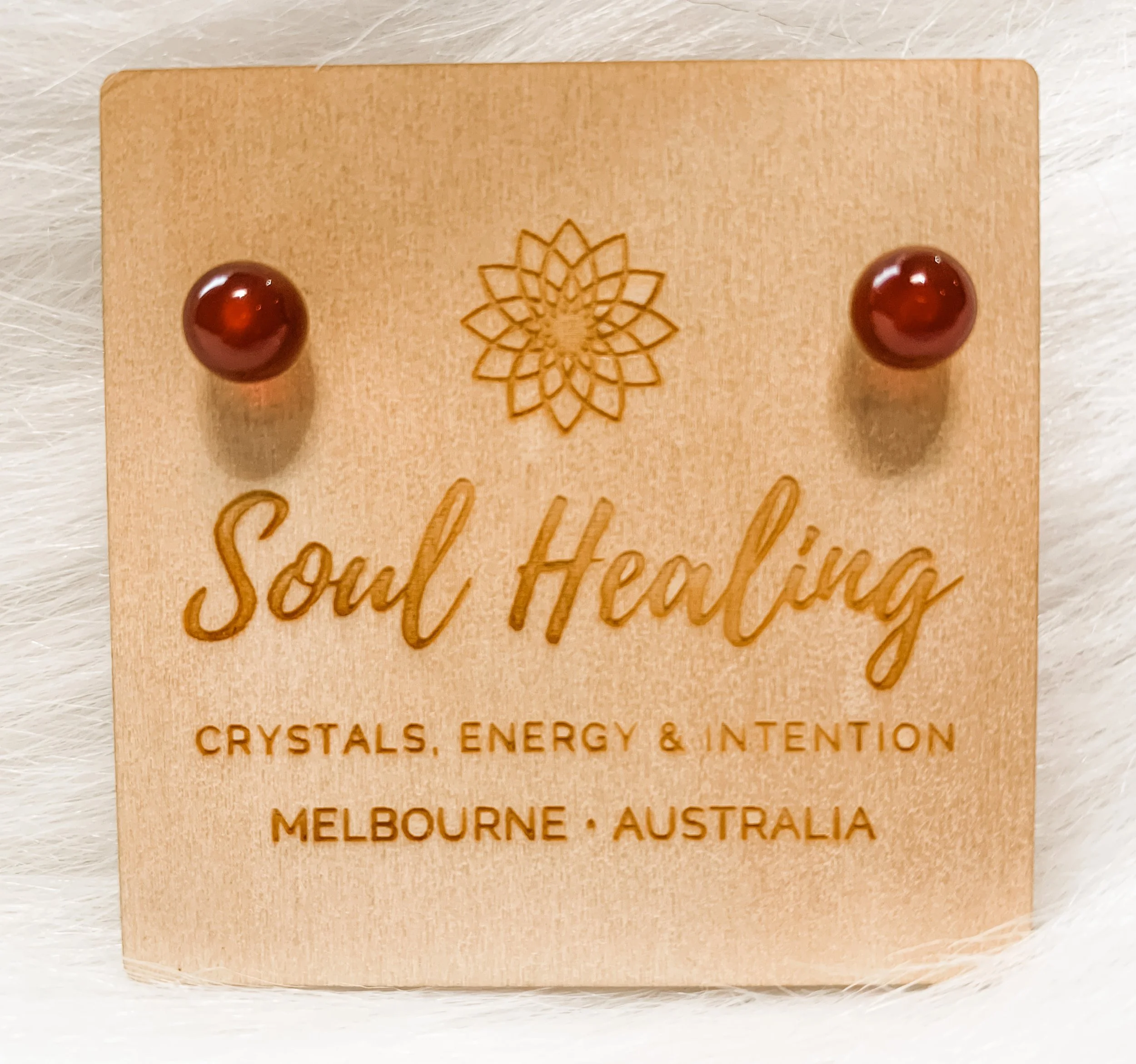 Carnelian Stones Earrings