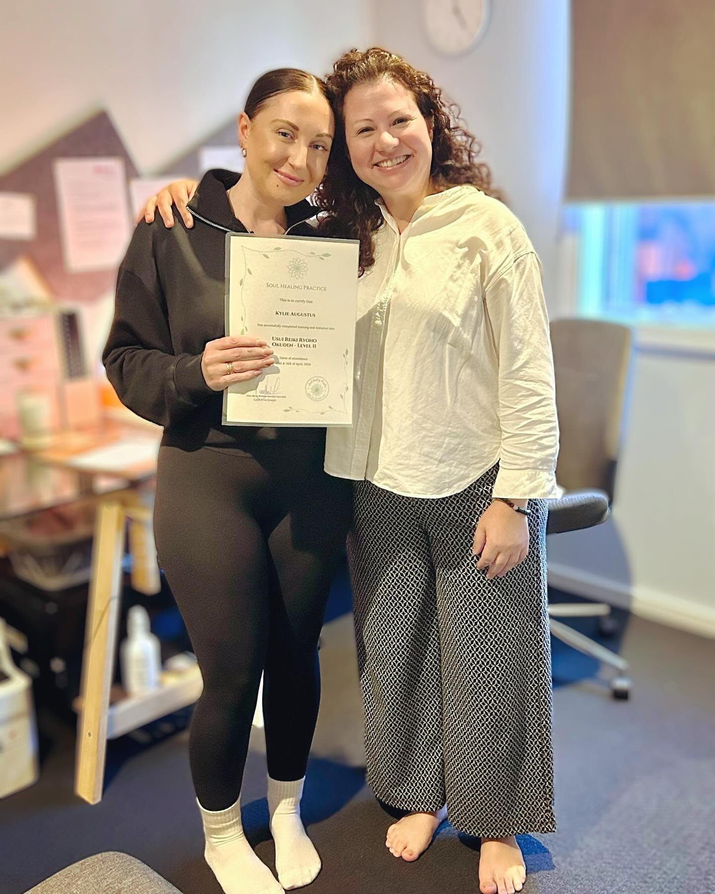 What an amazing weekend spent with a very special soul @ftbl_mum 💛
The Inner Teachings of Okuden Reiki
Continue sharing your bright light ✨ with the universe Kylie xx
#reiki #reikipractitioner #reiki2 #reikienergy #reikiusui #reikilove #reikiteacher