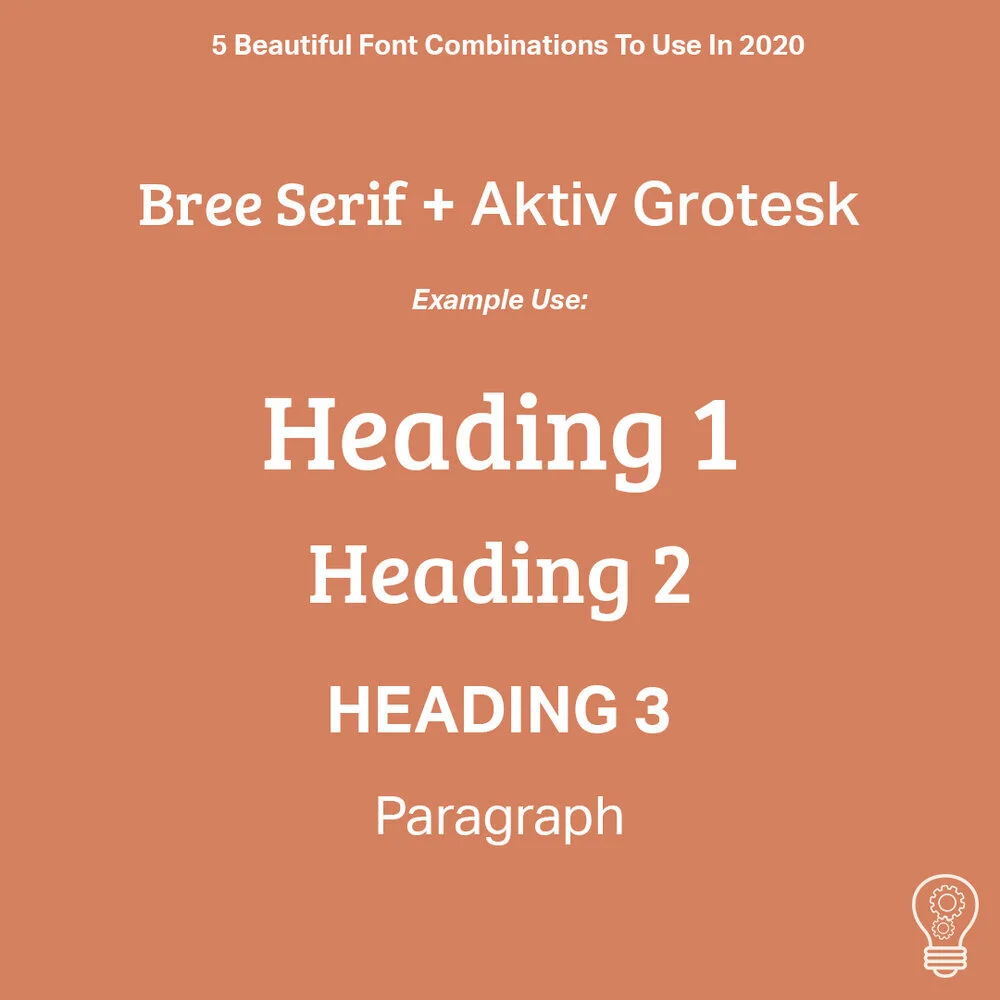 5 Beautiful Font Combinations Mill Creek Creative