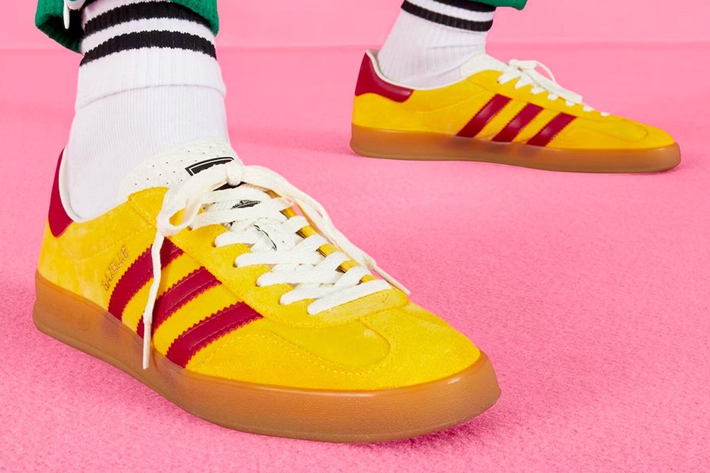 New adidas x Gucci Gazelle Collection  Official Roses