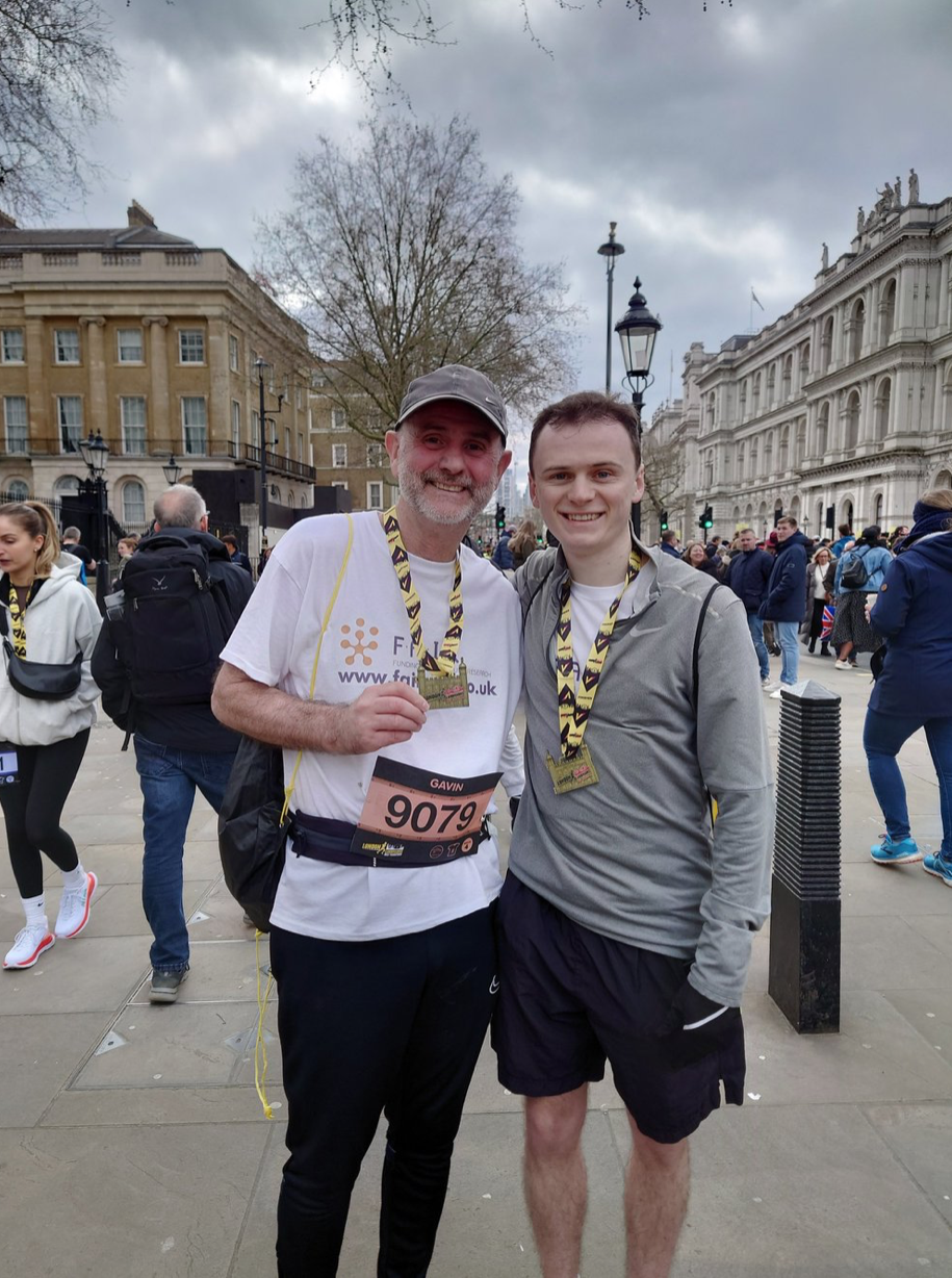 Dr Gavin Cleary and Matt Cleary