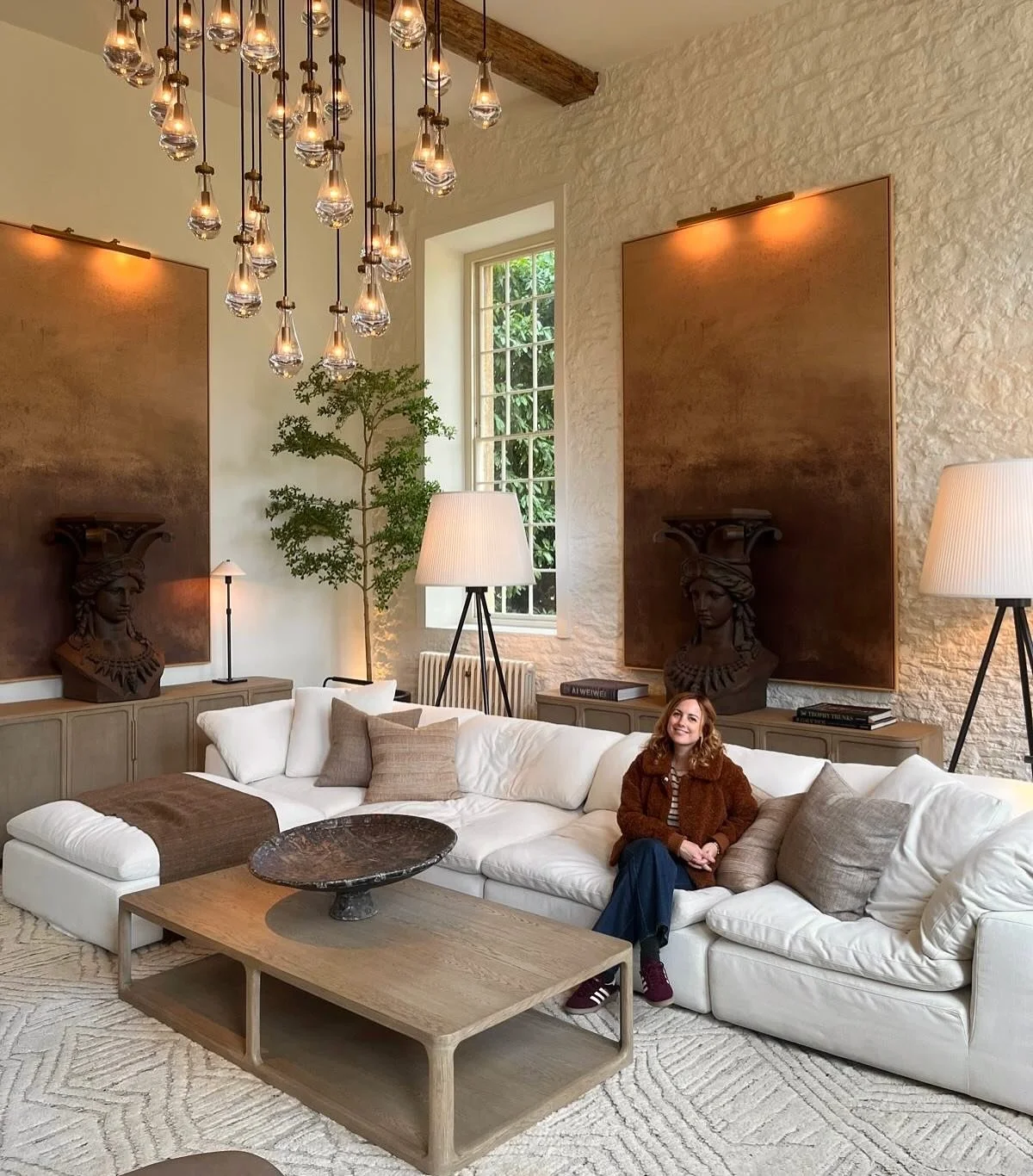 Last weekend we visited the most stunning location in the Cotswolds ~ it was literally my dream day! Aynho Park in Banbury is home to RH England. I have a trade account here and have wanted to visit and see the products in real life for ages and my g