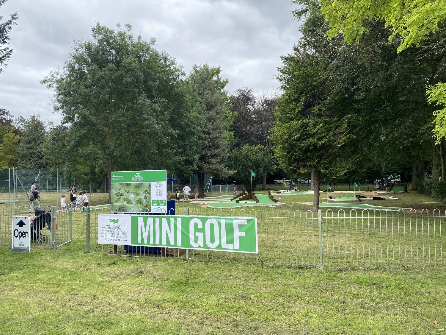 Staines Mini Golf — The Little Green Boat Company