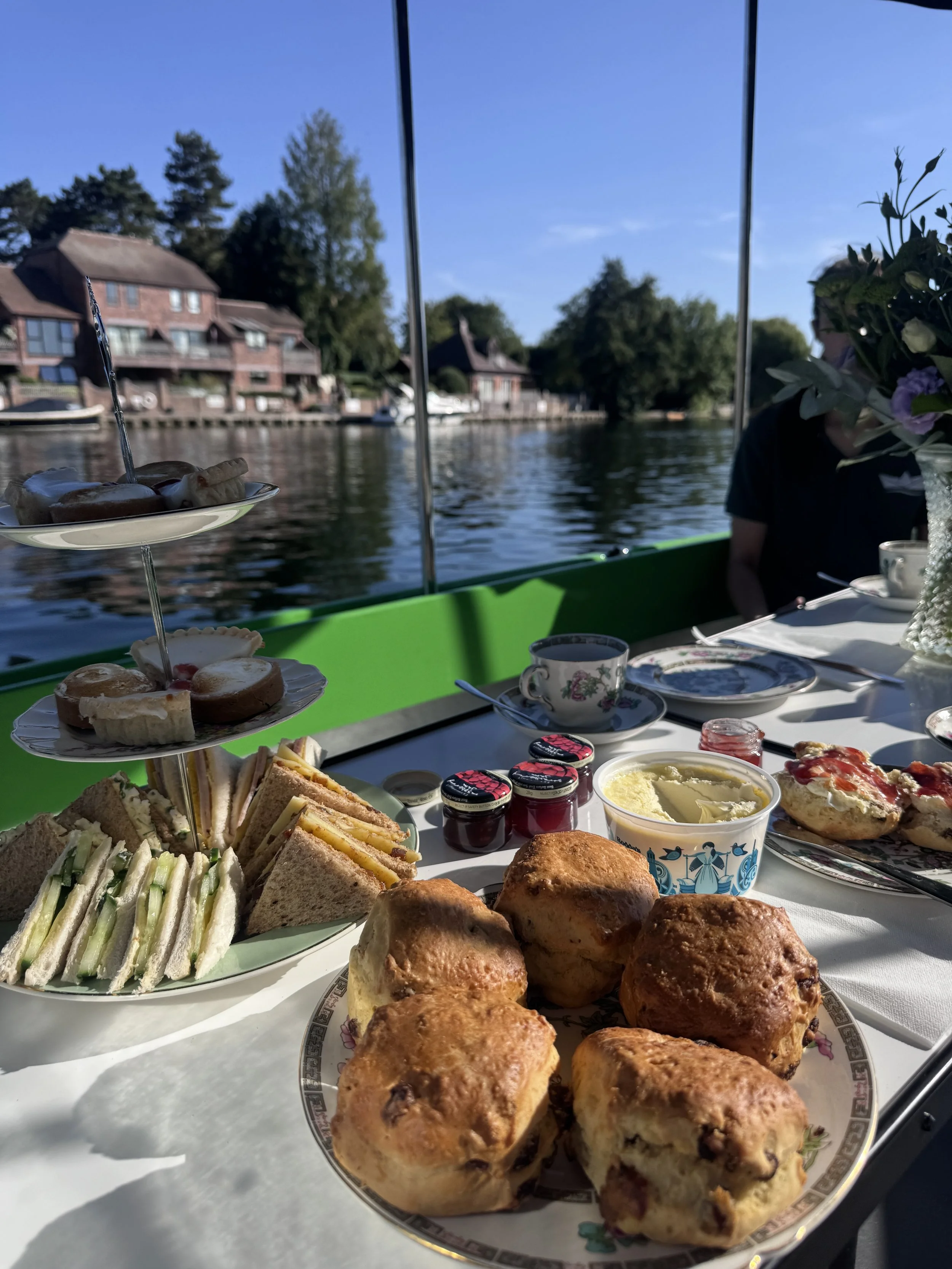Vintage Afternoon Tea on The River Thames