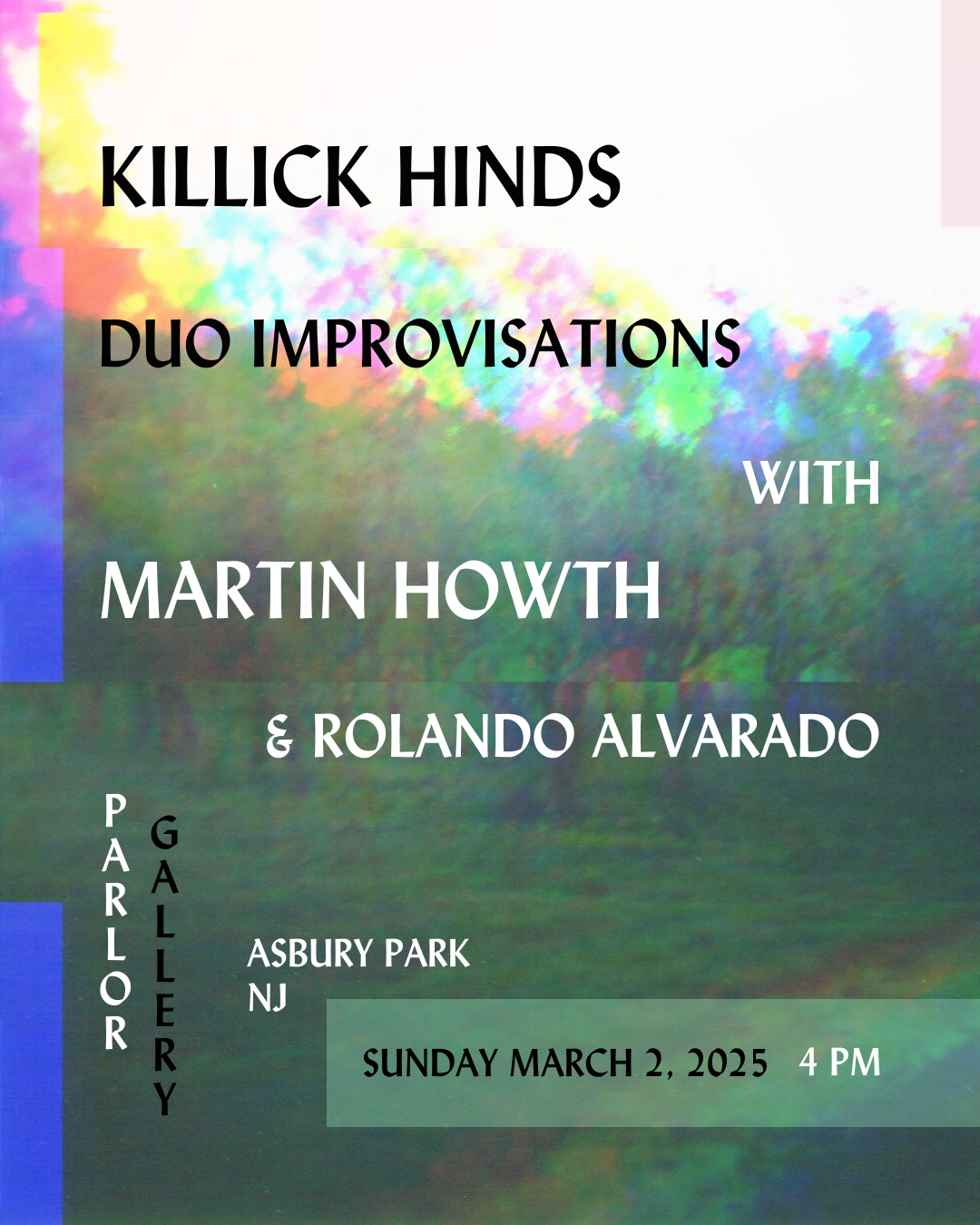 Duo Improvisations with Killick Hinds