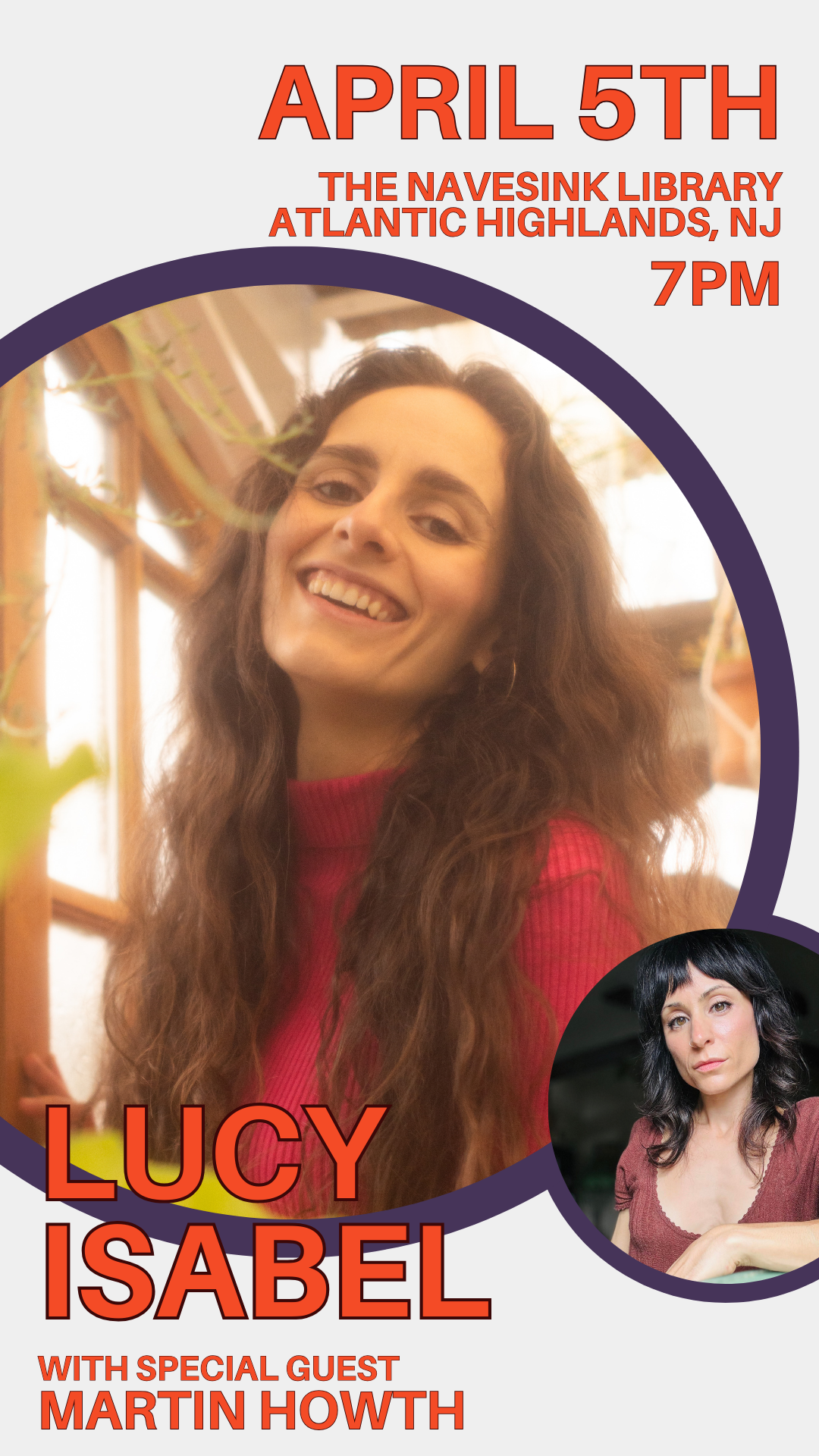 Lucy Isabel feat. special guest, Martin Howth