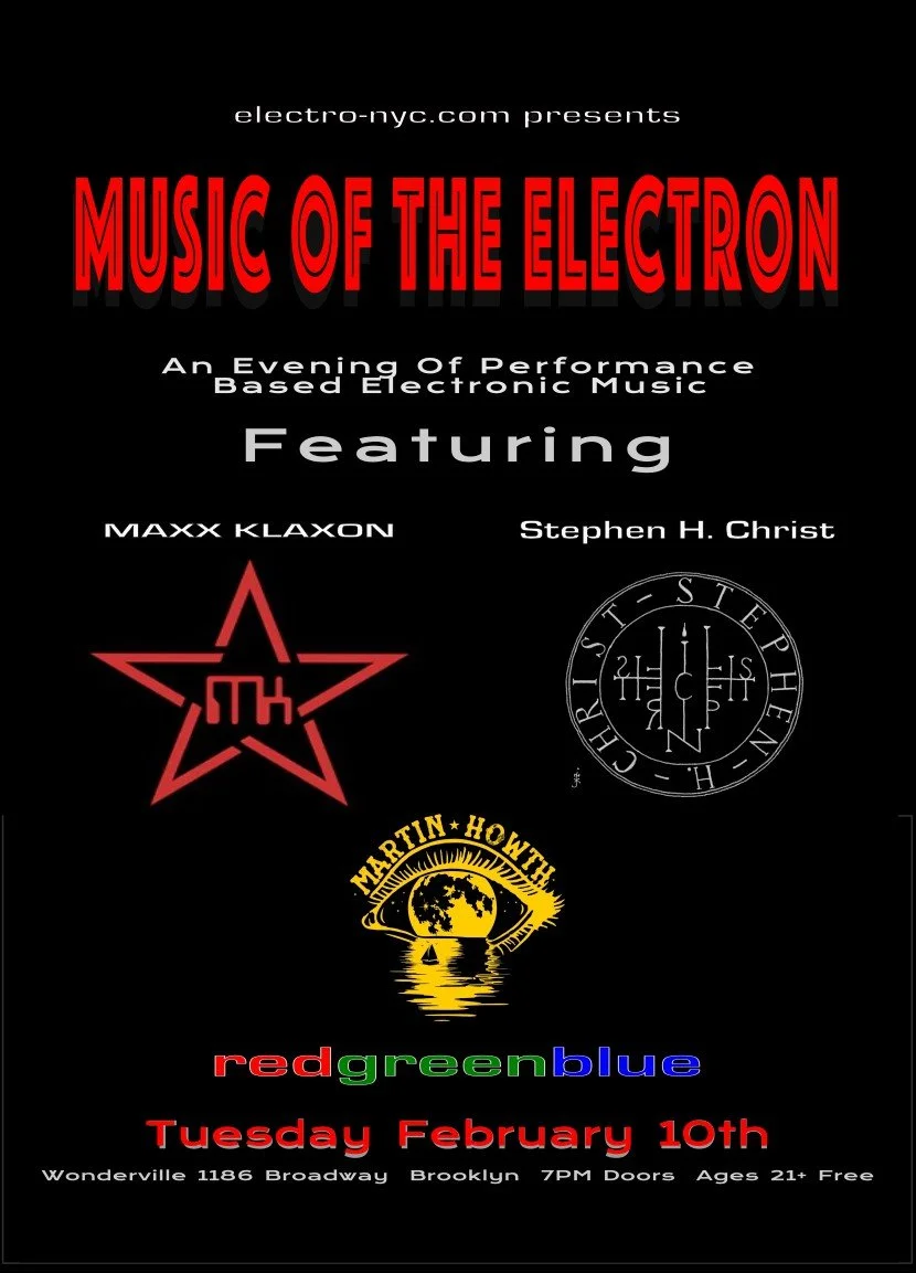 Music of the Electron @ Wonderville Brooklyn