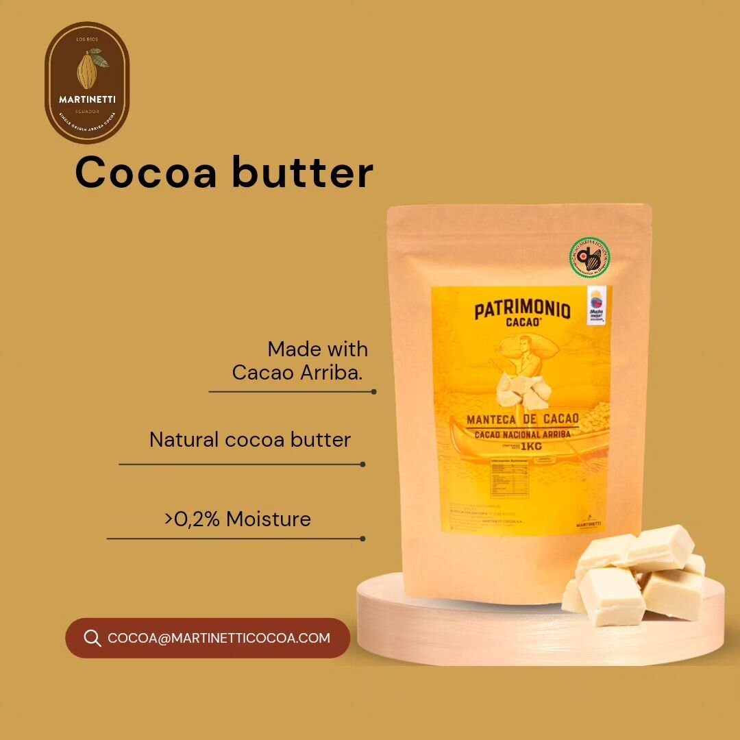 🌱Cocoa butter is obtained through a process that involves the fermentation, drying, roasting, and grinding of cacao beans. The resulting cocoa mass is then pressed to separate the cocoa solids from the fat. The fat extracted from this process is wha