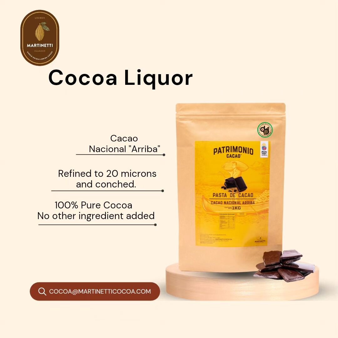 ⭐️Cacao liquor is a fundamental ingredient in the production of chocolate. Despite its name, it does not contain any alcohol; it refers to the liquid formula of Cocoa Beans after they have been roasted, cracked, and ground into a paste.
🫶Cacao liquo