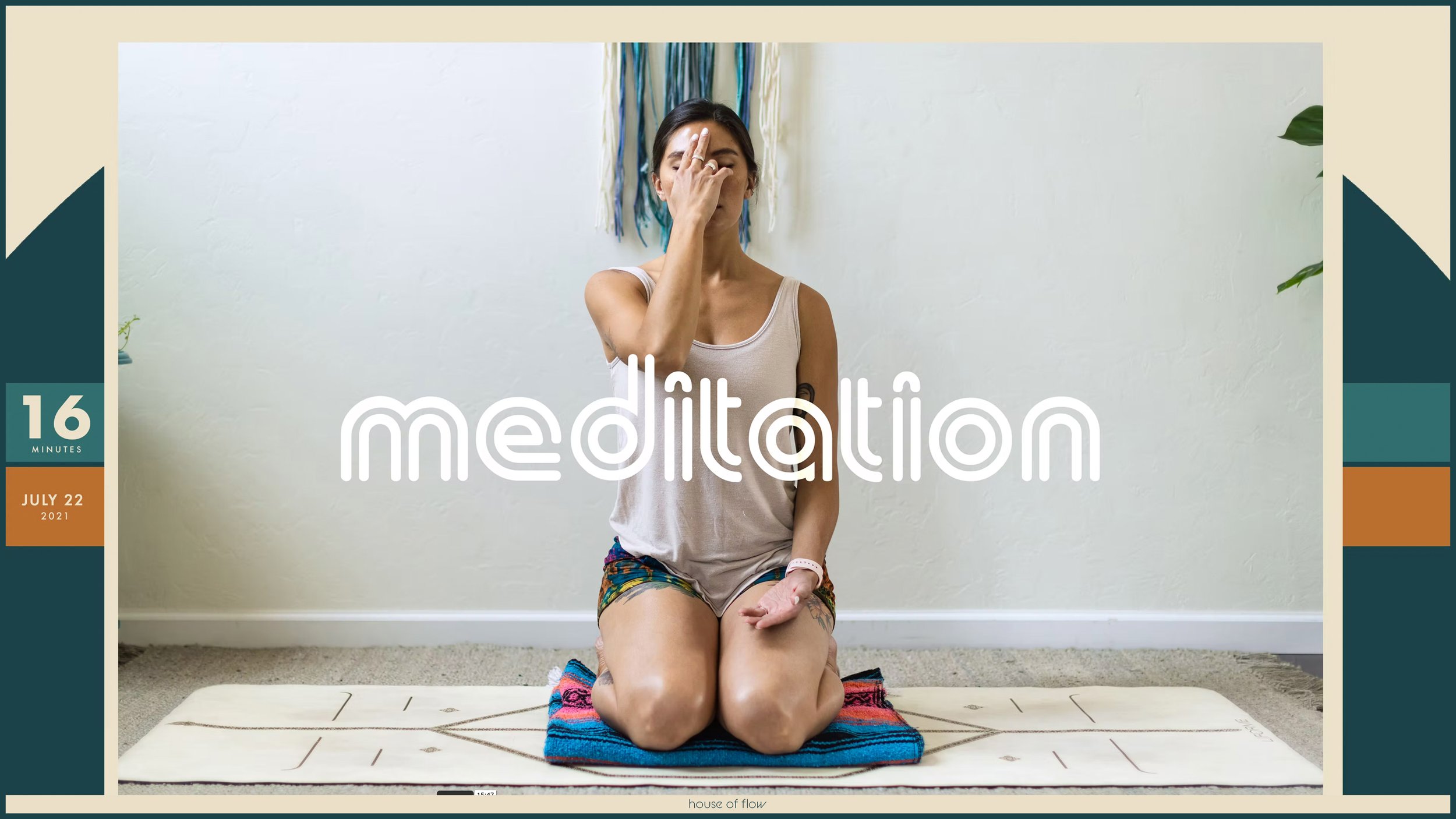 Meditation | Nadi Shodhana & Focus on Breath | 16 minutes