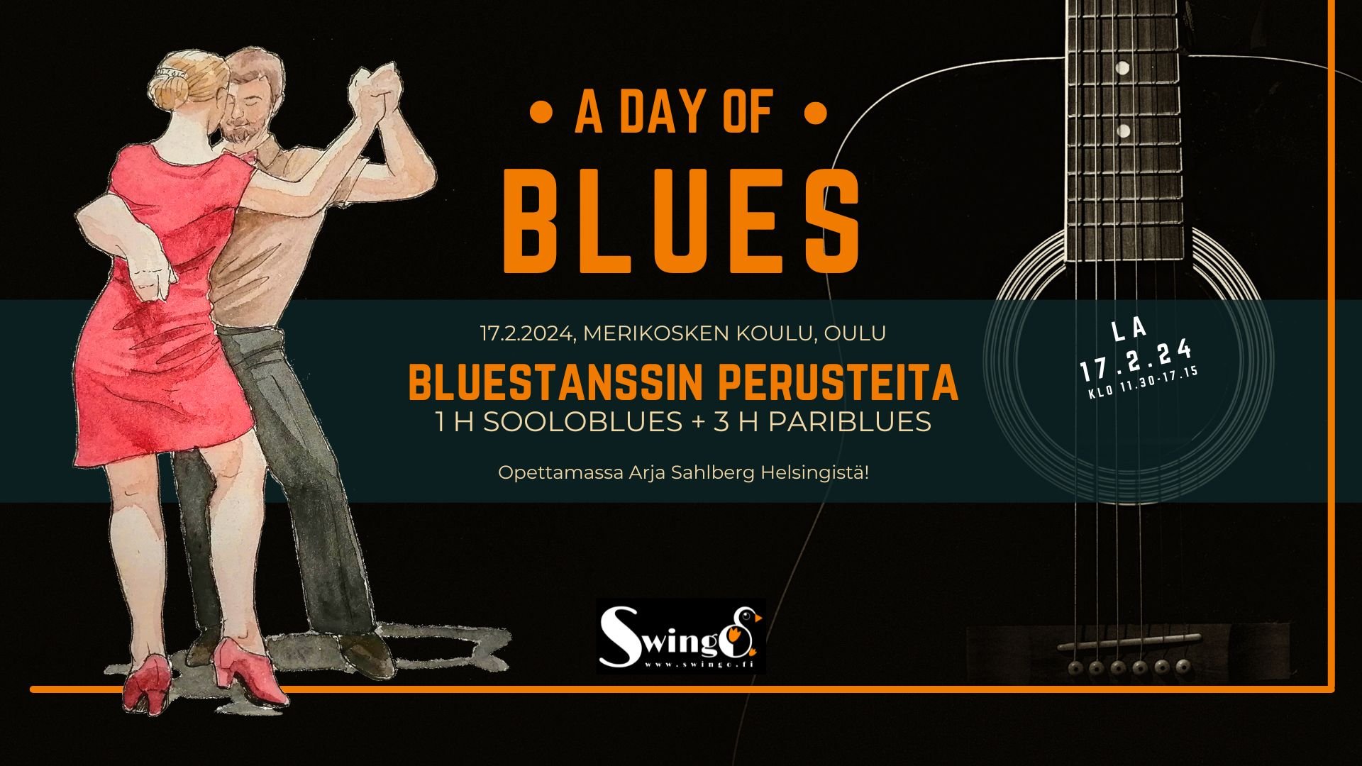 A Day of Blues - Bluesin perusteet 17.2.2024