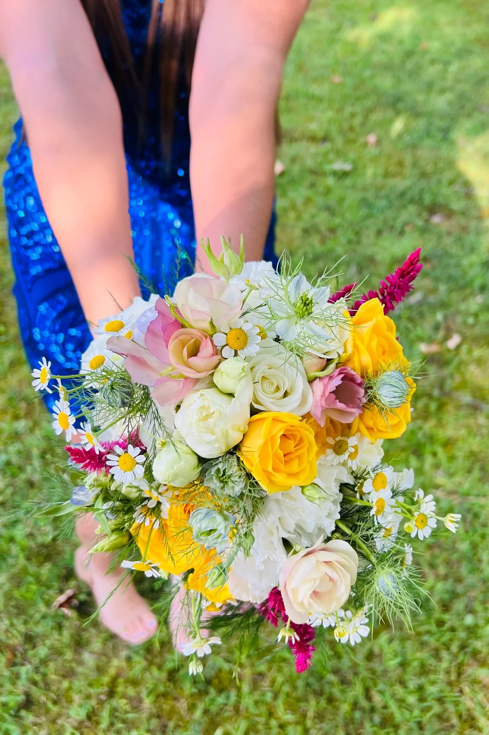 Prom Tussie Mussie  THE PETAL EXCHANGE