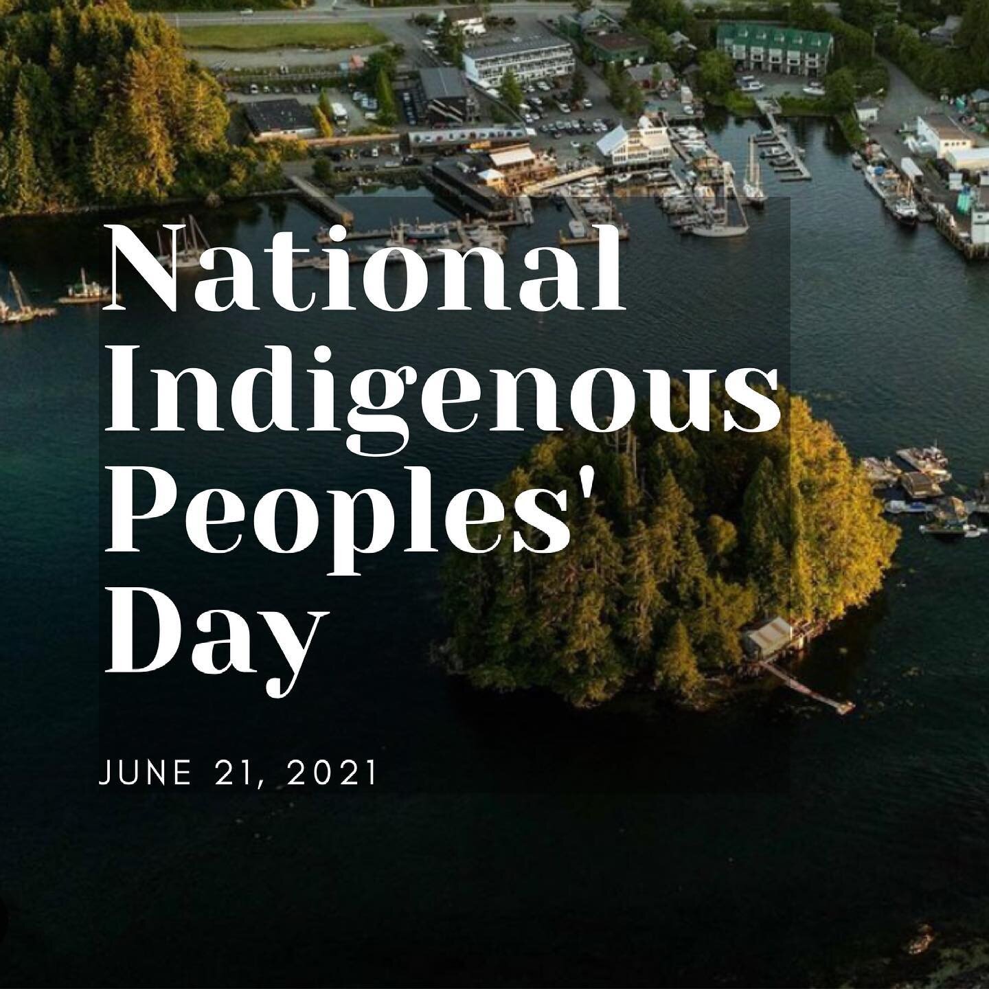 Today, on #NationalIndigenousPeoplesDay we  give special thanks to and acknowledge Hesquiaht First Nation, Tla-o-qui-aht First Nations, Toquaht Nation, Ahousaht First Nations, and Yuułuʔiłʔatḥ Nation on whose traditional territories we are grateful 