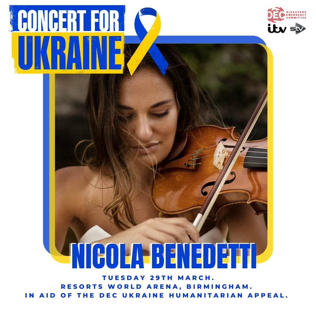 Concert For Ukraine. DEC Humanitarian Appeal