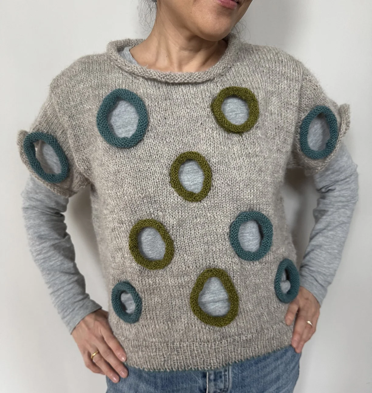 Hole sweater