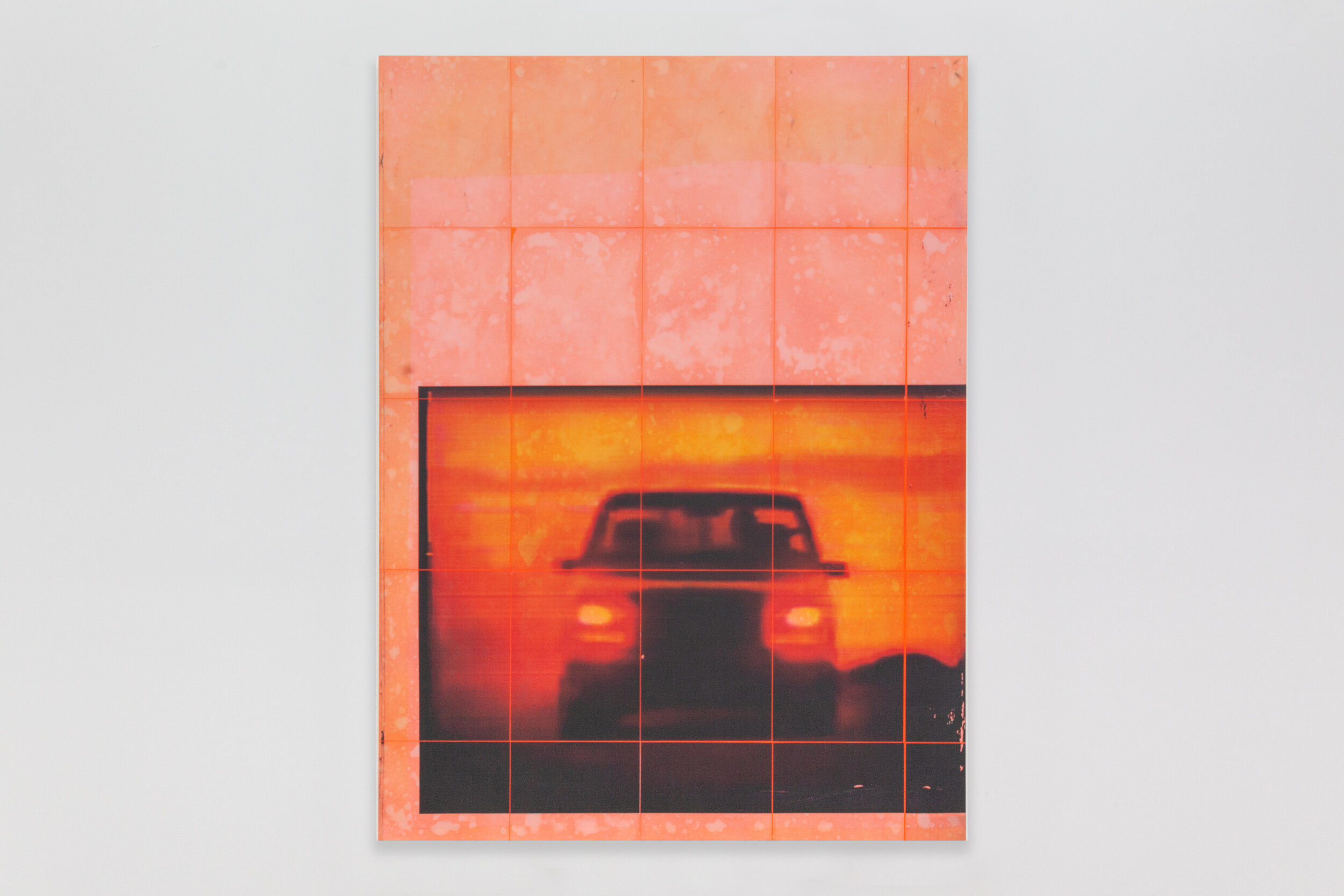  Stephen McClintock, Bowtie (Truck in the Sunset), 2020, mixed media and resin on aluminum panel, 48 x 36 in. (121.9 x 91.4 cm) 