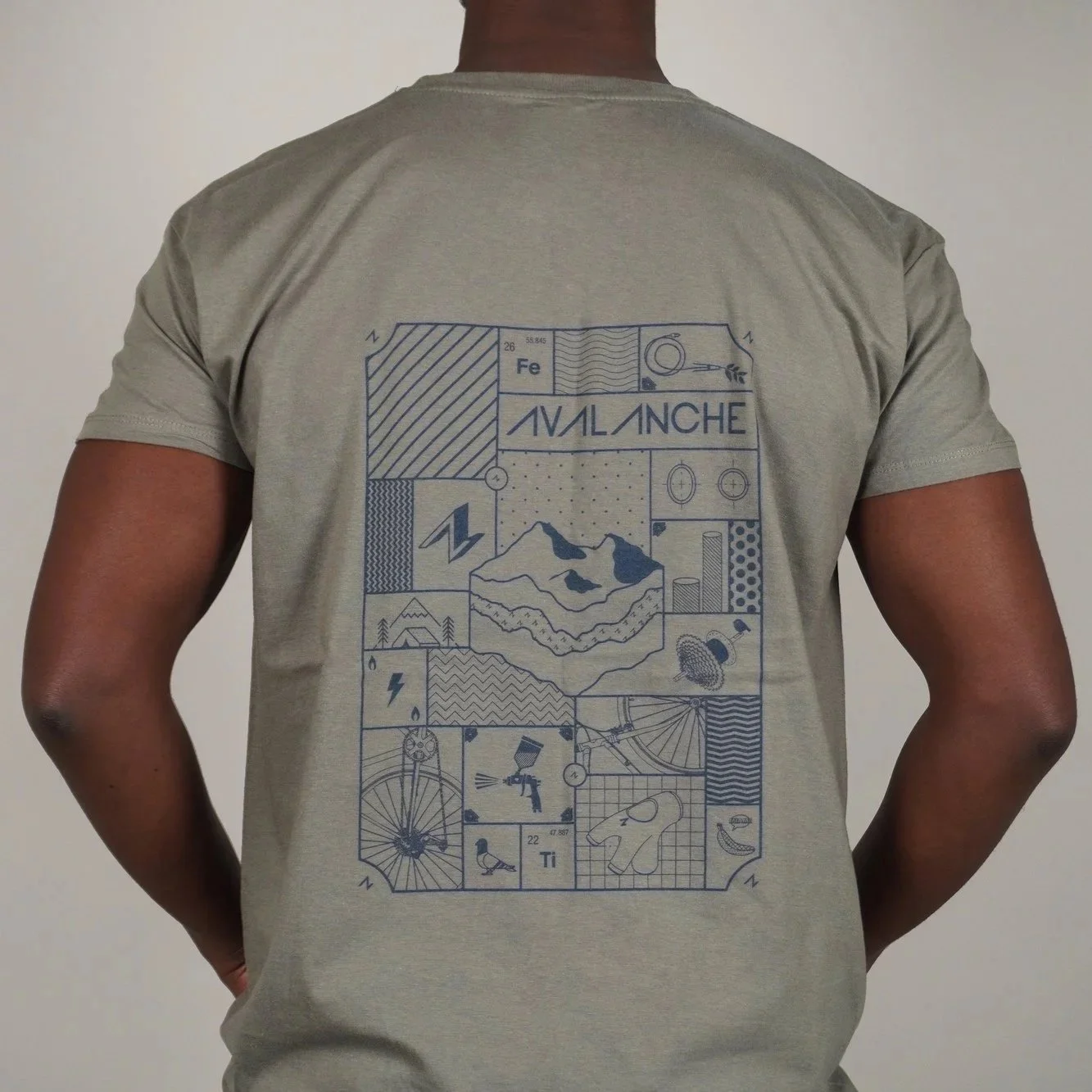T-shirt Avalanche - BEIGE