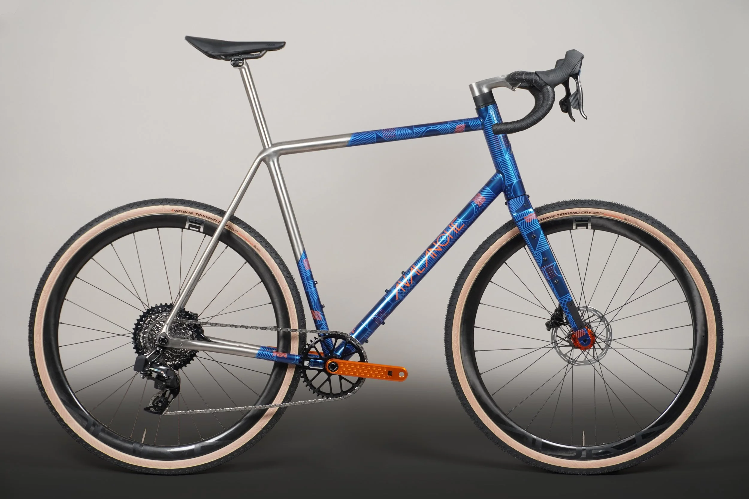 AVALANCHE CYCLES - TITANIUM BESPOKED BLUE & ORANGE.jpg