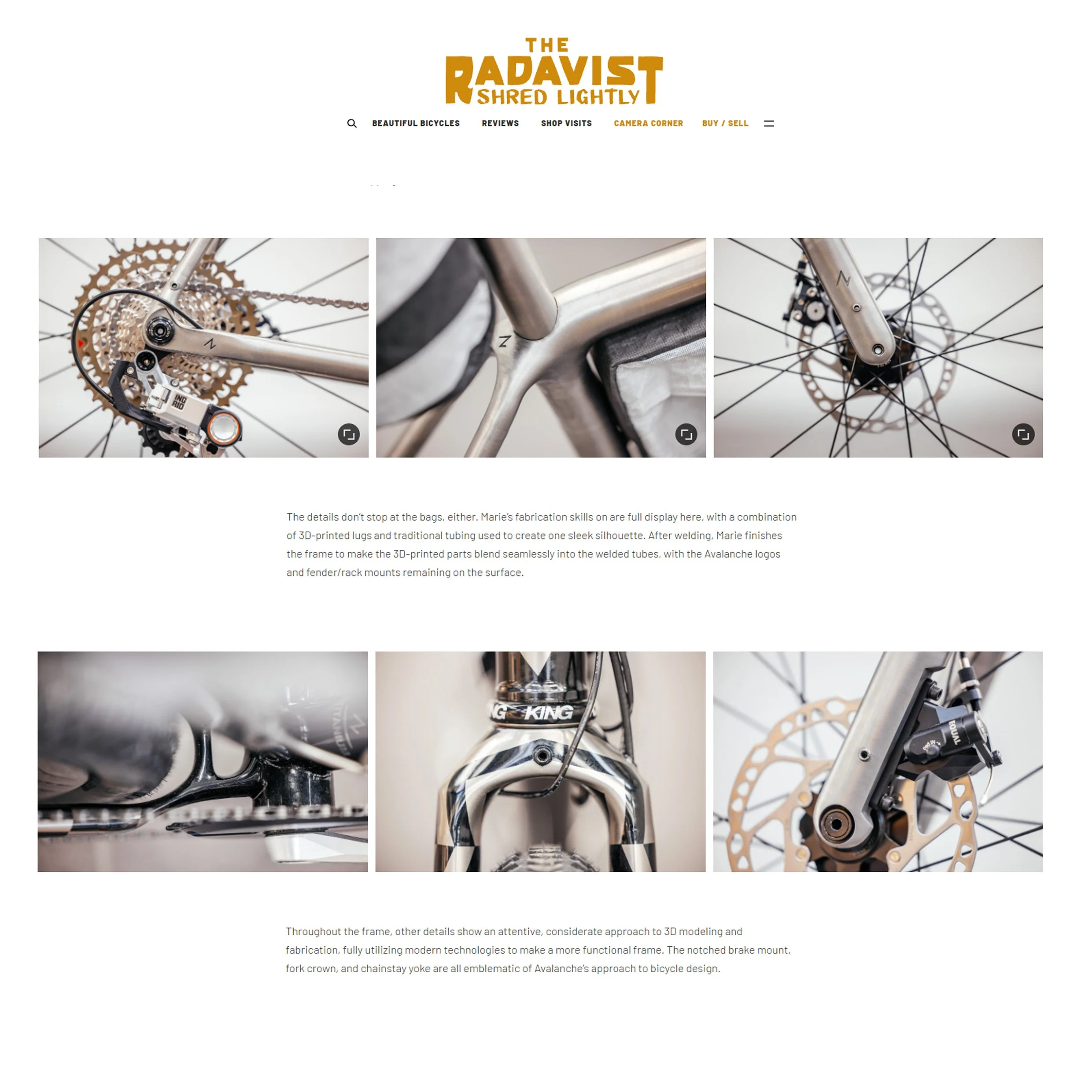  vélo titane sur mesure - bespoked show 2026 the radavist 