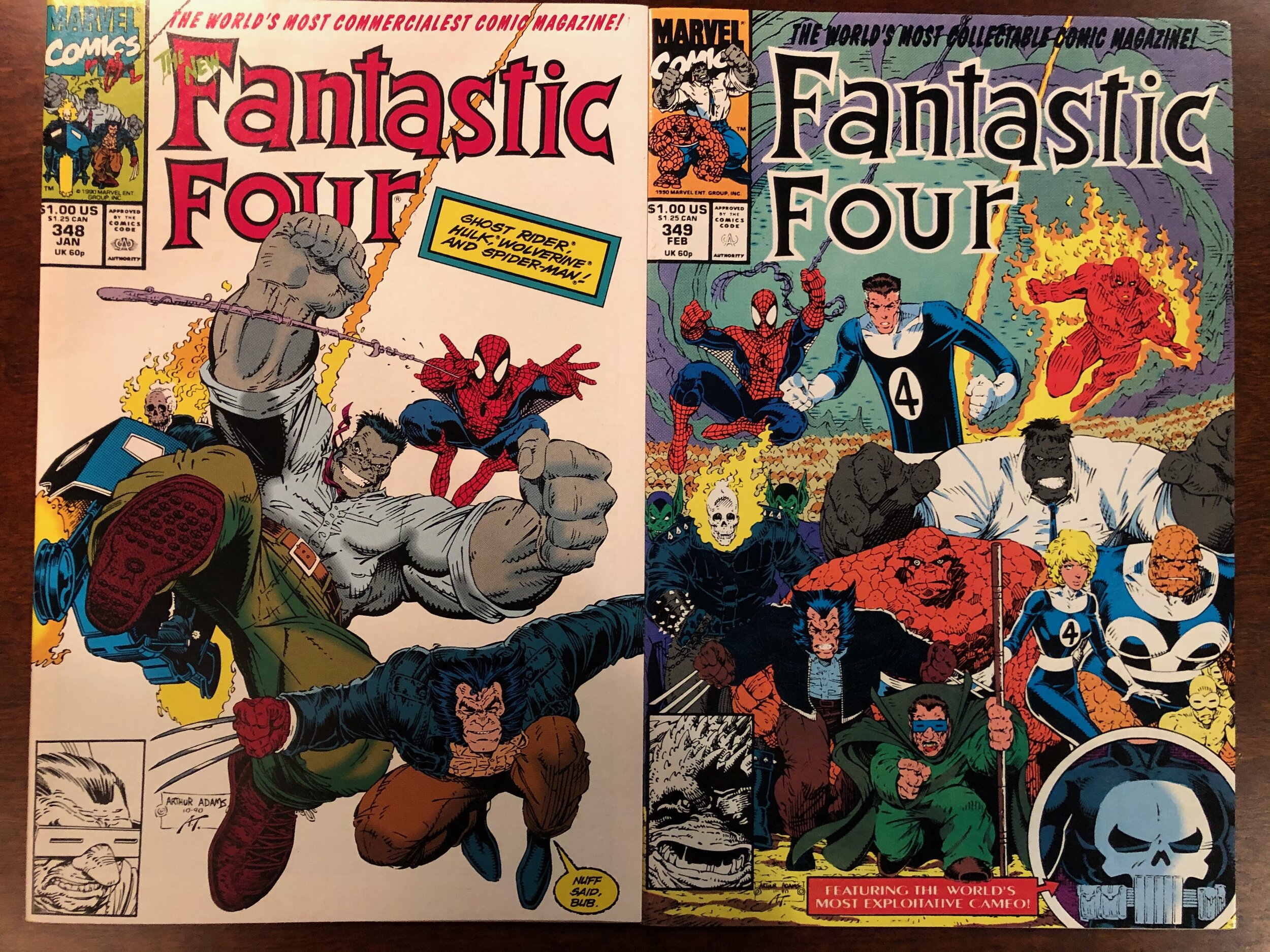 Vol.1 1990 Thor & Iron Man Walter Simonson Fantastic Four No.337 