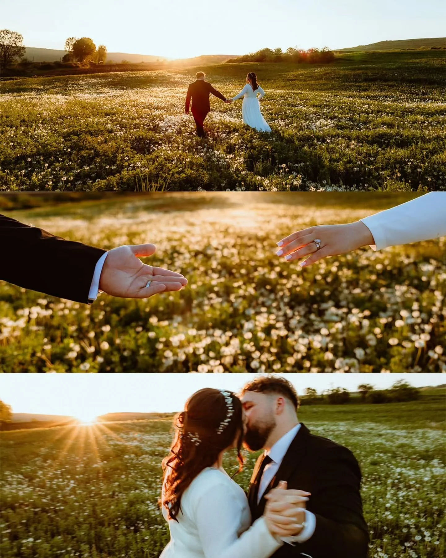Some love stories feel beautiful from the very beginning &mdash; and George &amp; Gloria&rsquo;s day was exactly that. 🤍
Rain, a barn ceremony, an amazing sunset and people loving them with their whole hearts.
And through it all, the way they look a