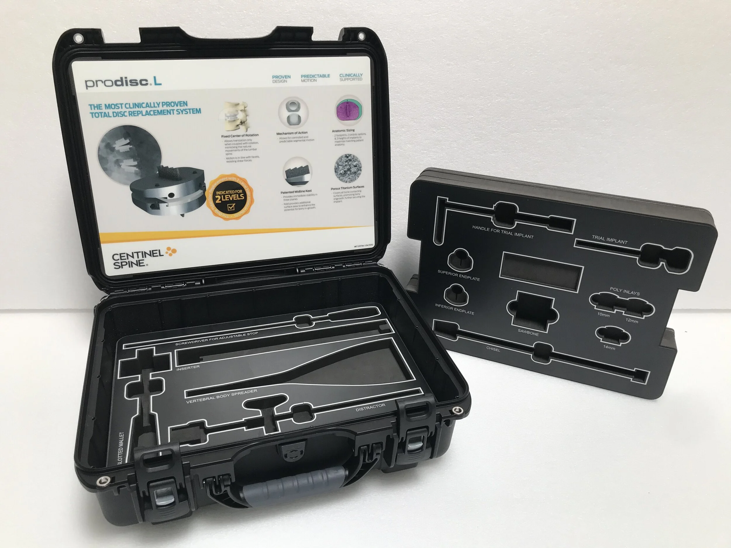 Injection mold shipping case