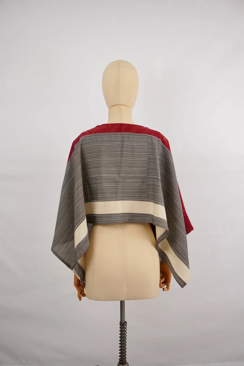 JAPANESE SILK CAPE MADE WITH VINTAGE KIMONO FABRIC — Haru NY