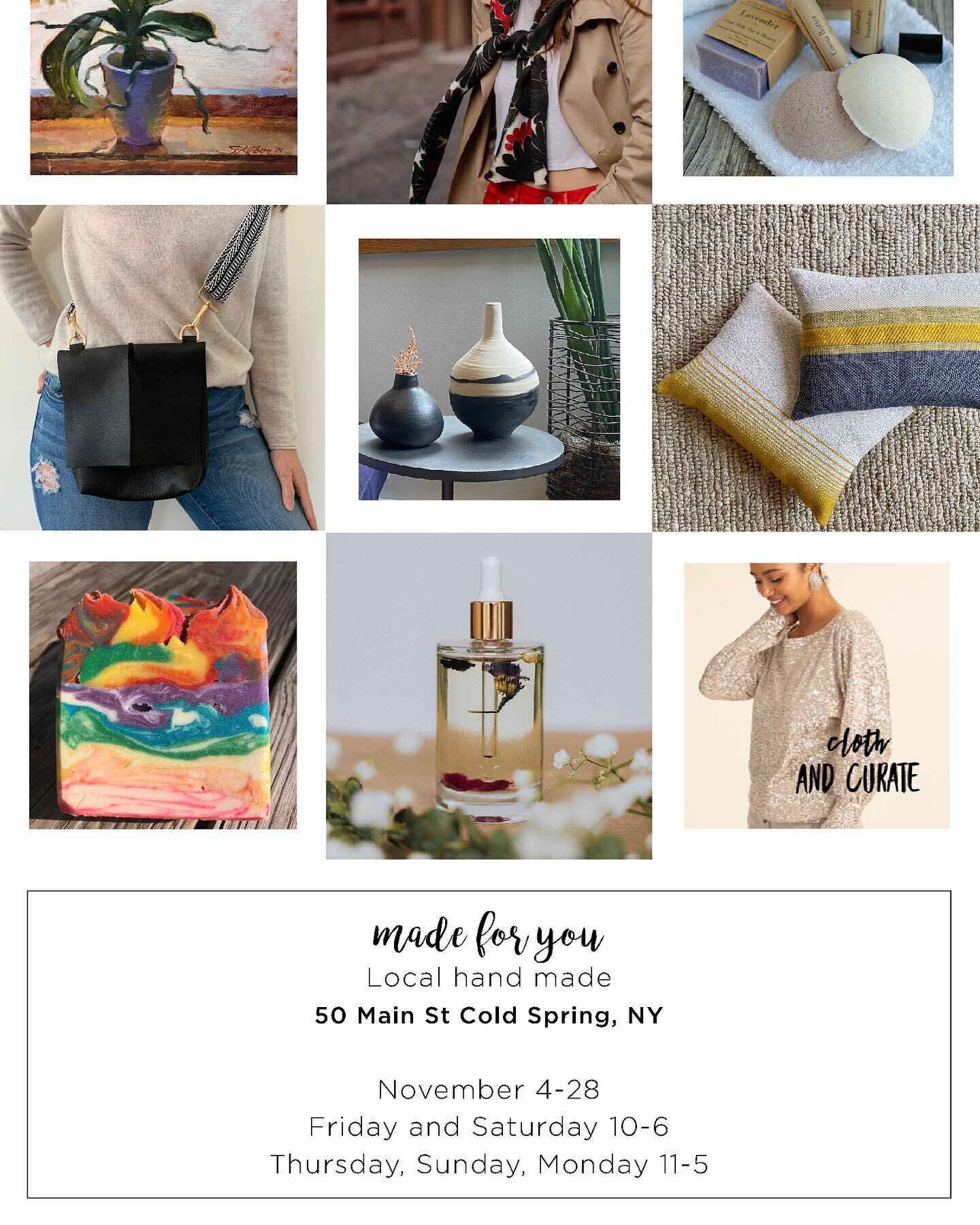 Hey guys, I&rsquo;m happy to announce that HaruNY will be featured in the Grand Opening of the Made for You shop to support local artists and designers.

Come and support local businesses from New York. We are so exited for this launch!

@rcipottery 
