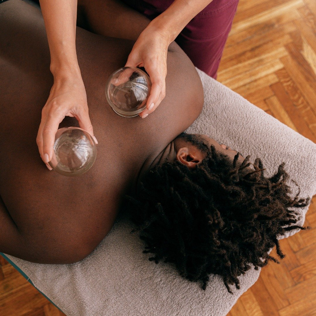 🤔Have you ever considered adding a cupping treatment to your regular massage? 

🌿This technique stimulates blood flow, helps with lymphatic drainage, and draws out toxins from the body.

💆&zwj;♂️We offer cupping as an add on for spot treatment or 