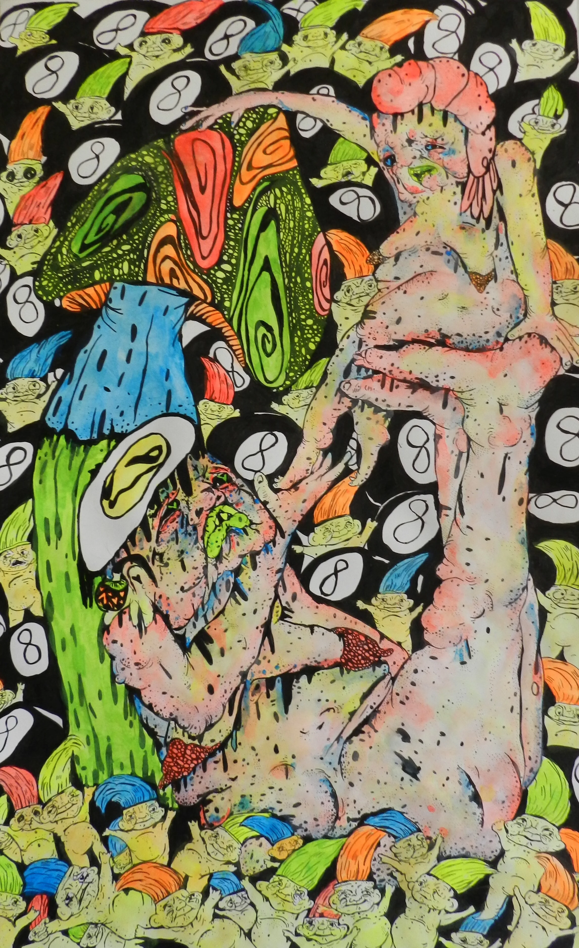 Black Light Airplane 