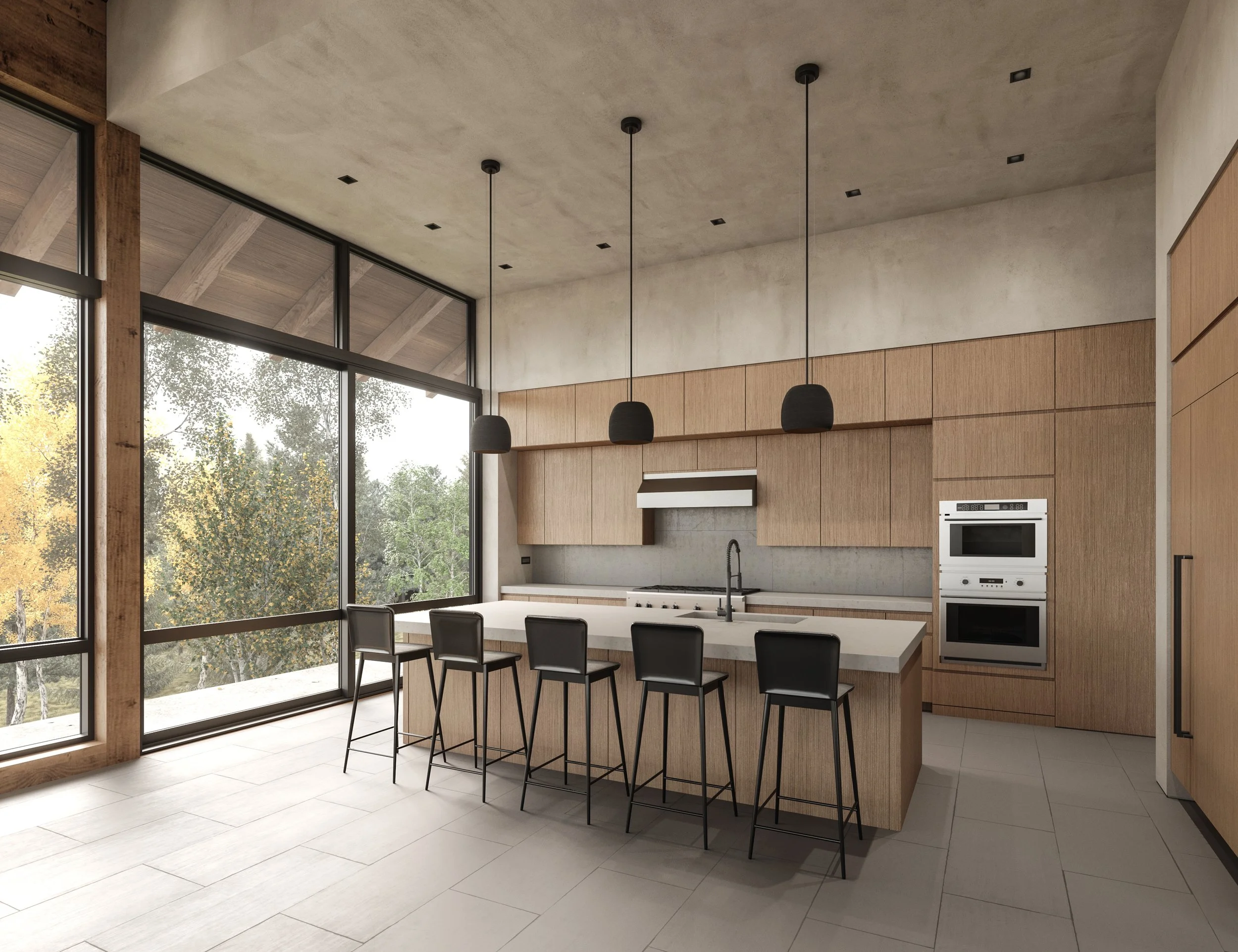 Mountain Residence - Kitchen