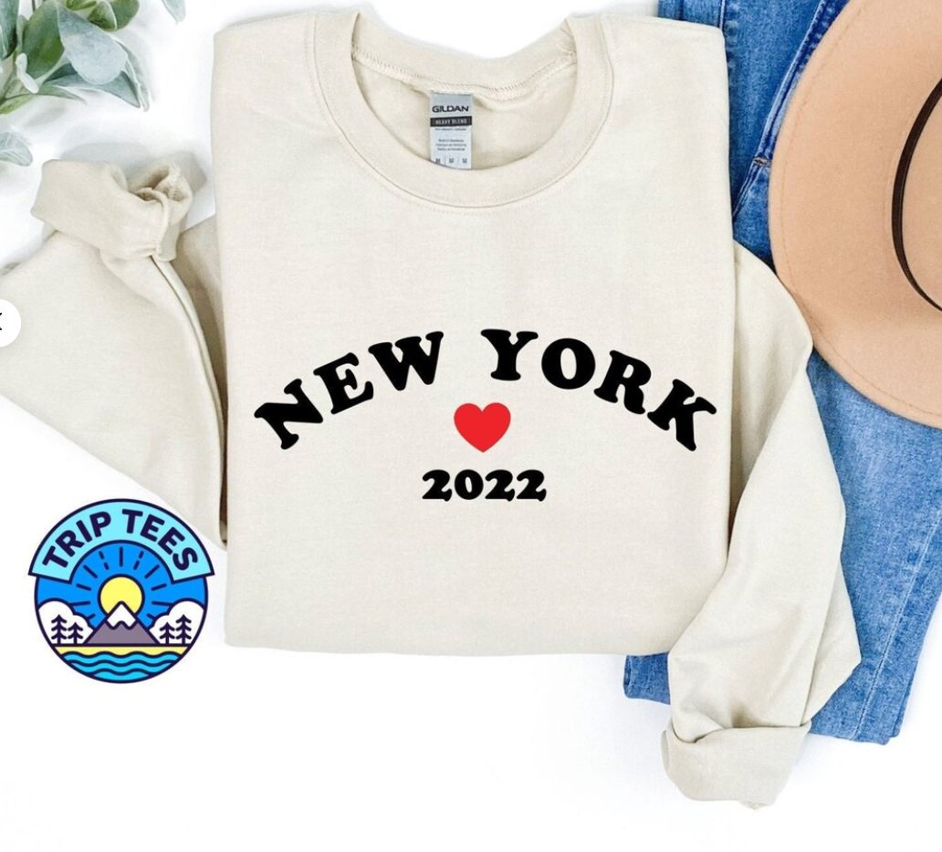 Adults Unisex New York custom print sweater / jumper / sweatshirt4