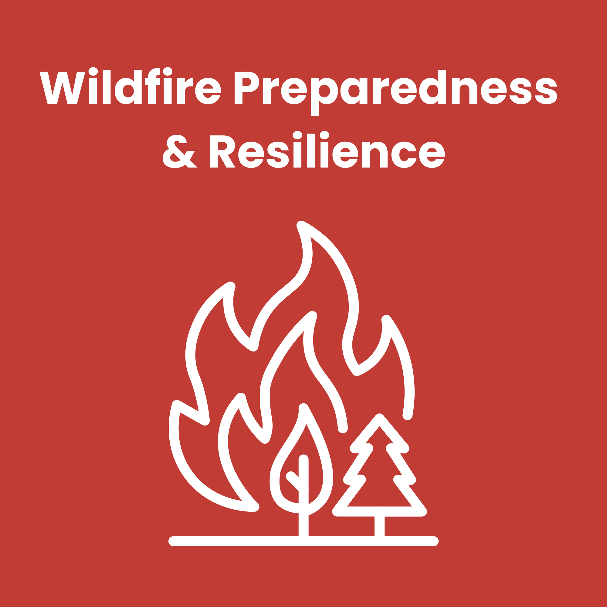 Wildfire Preparedness &amp; Resilience