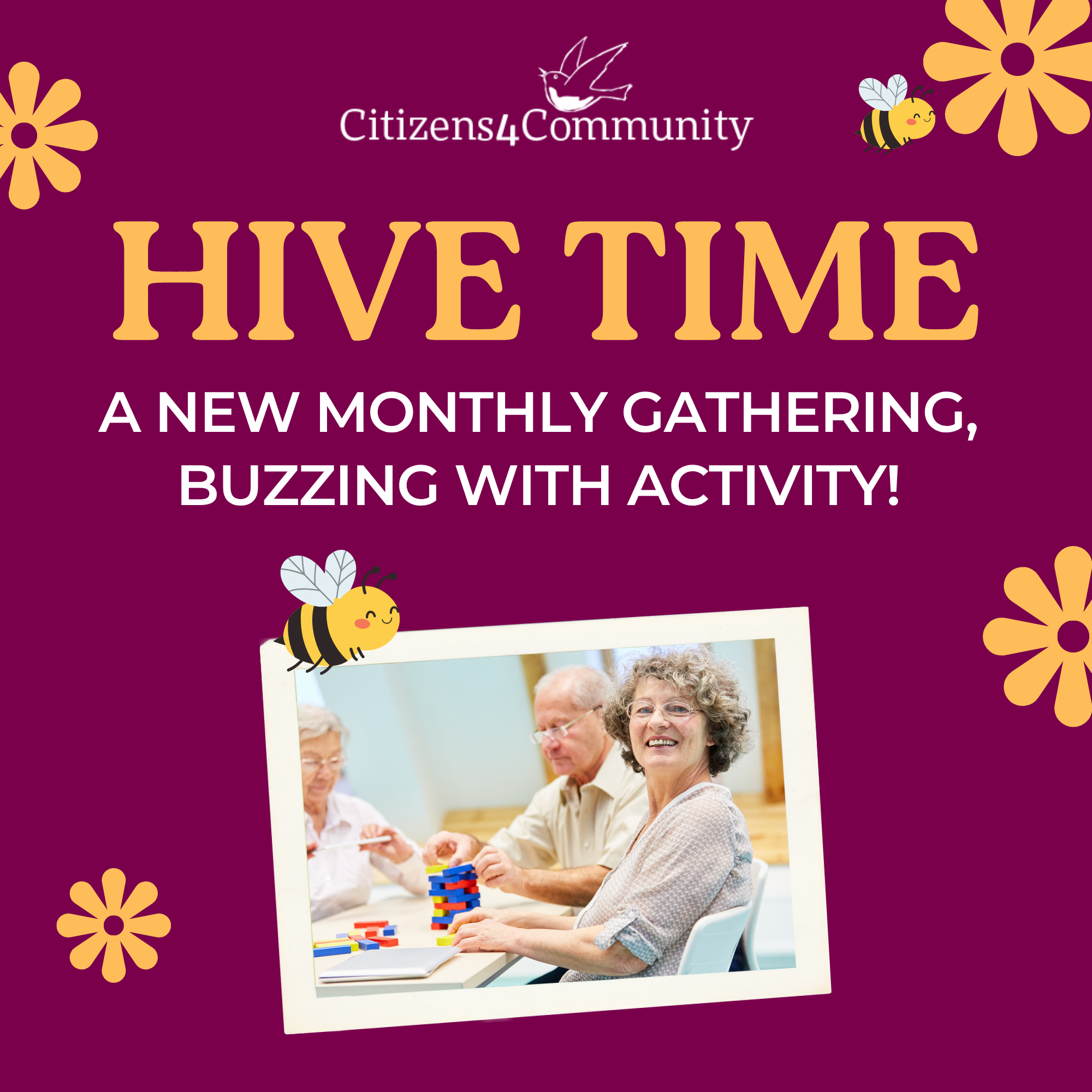 Hive Time (Monthly Senior Meetup)