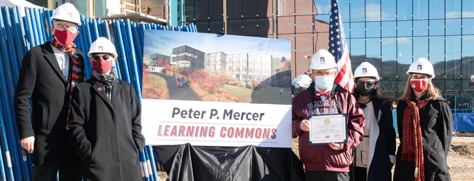 Ramapo names the Peter P. Mercer Learning Commons