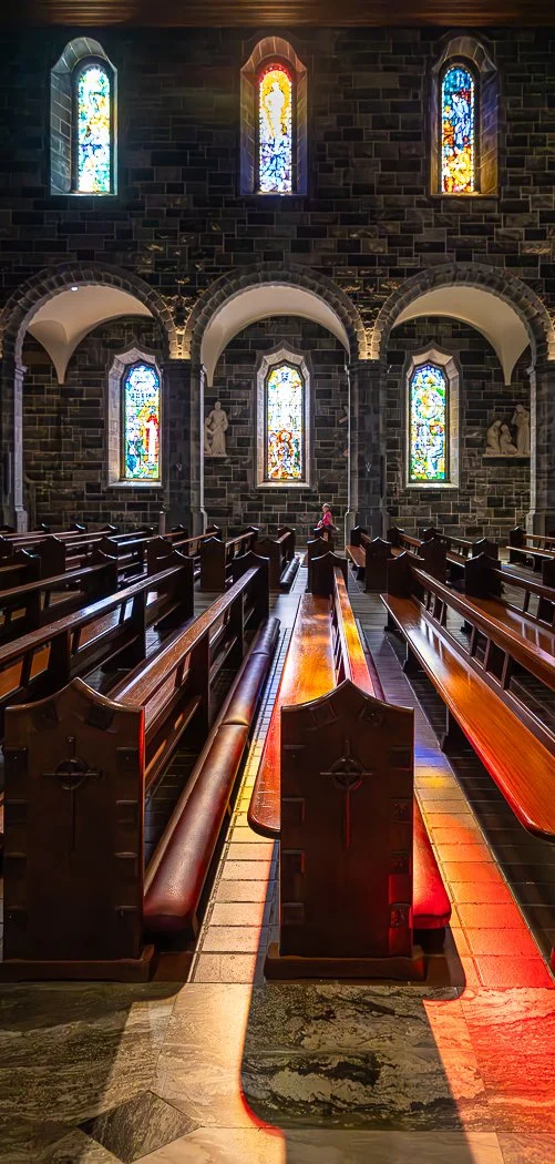 Inside Gallway Cathedral in Gallway Ireland