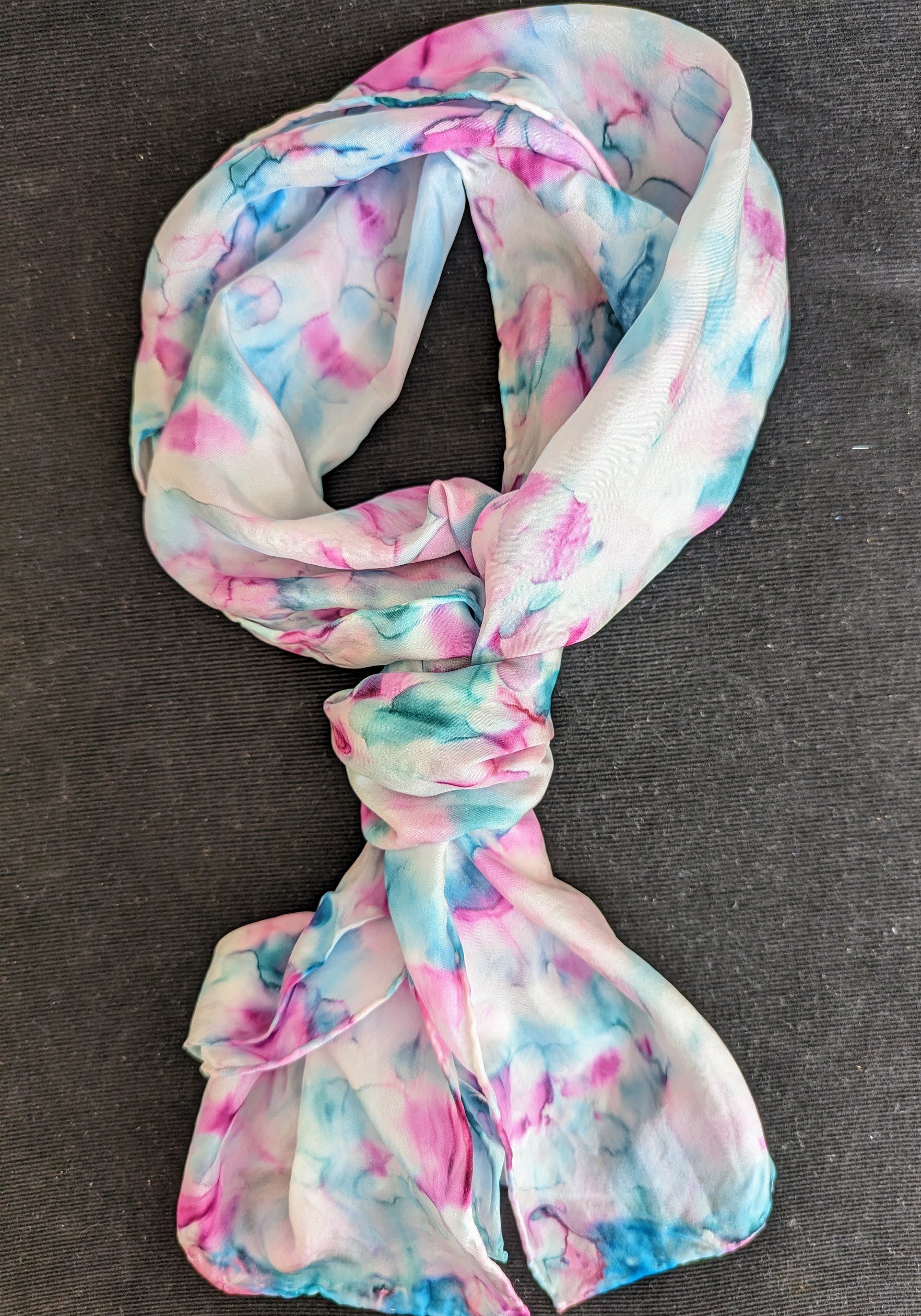 Arts Warehouse, Delray Beach - Silk Scarf designs with Alcohol Ink