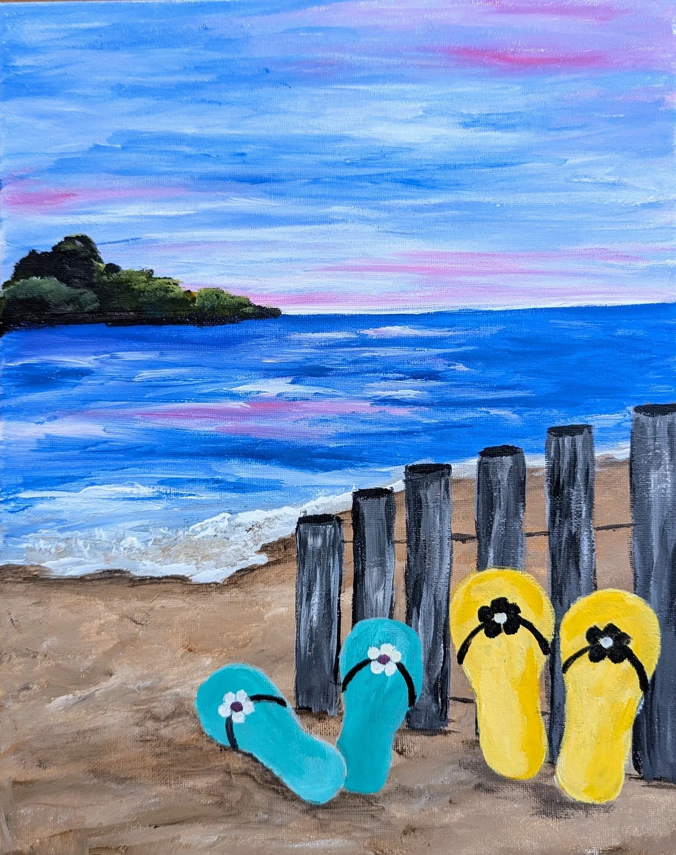 Flip Flops at the Beach