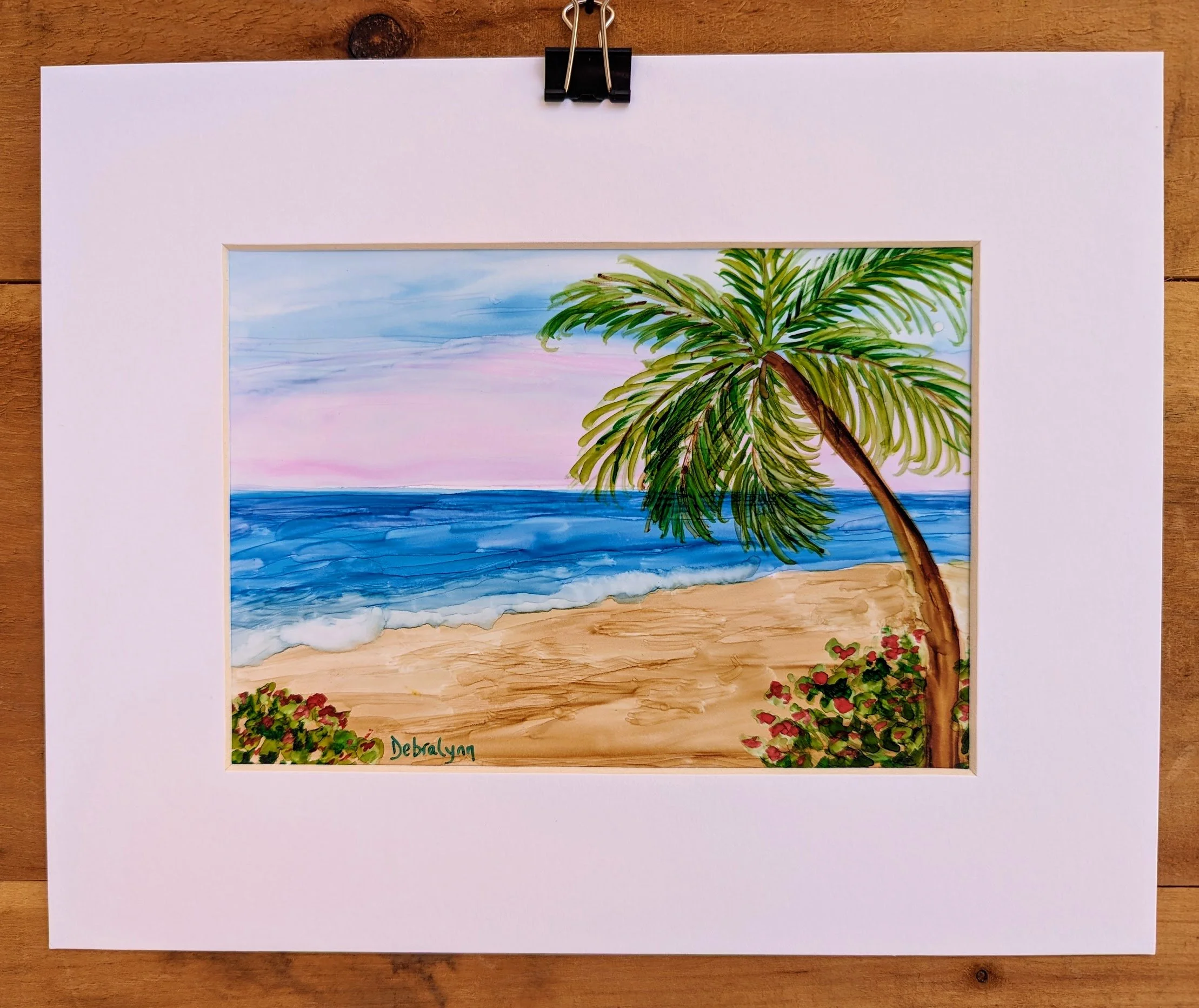 Semi Private Event - Alcohol Ink Floral Design