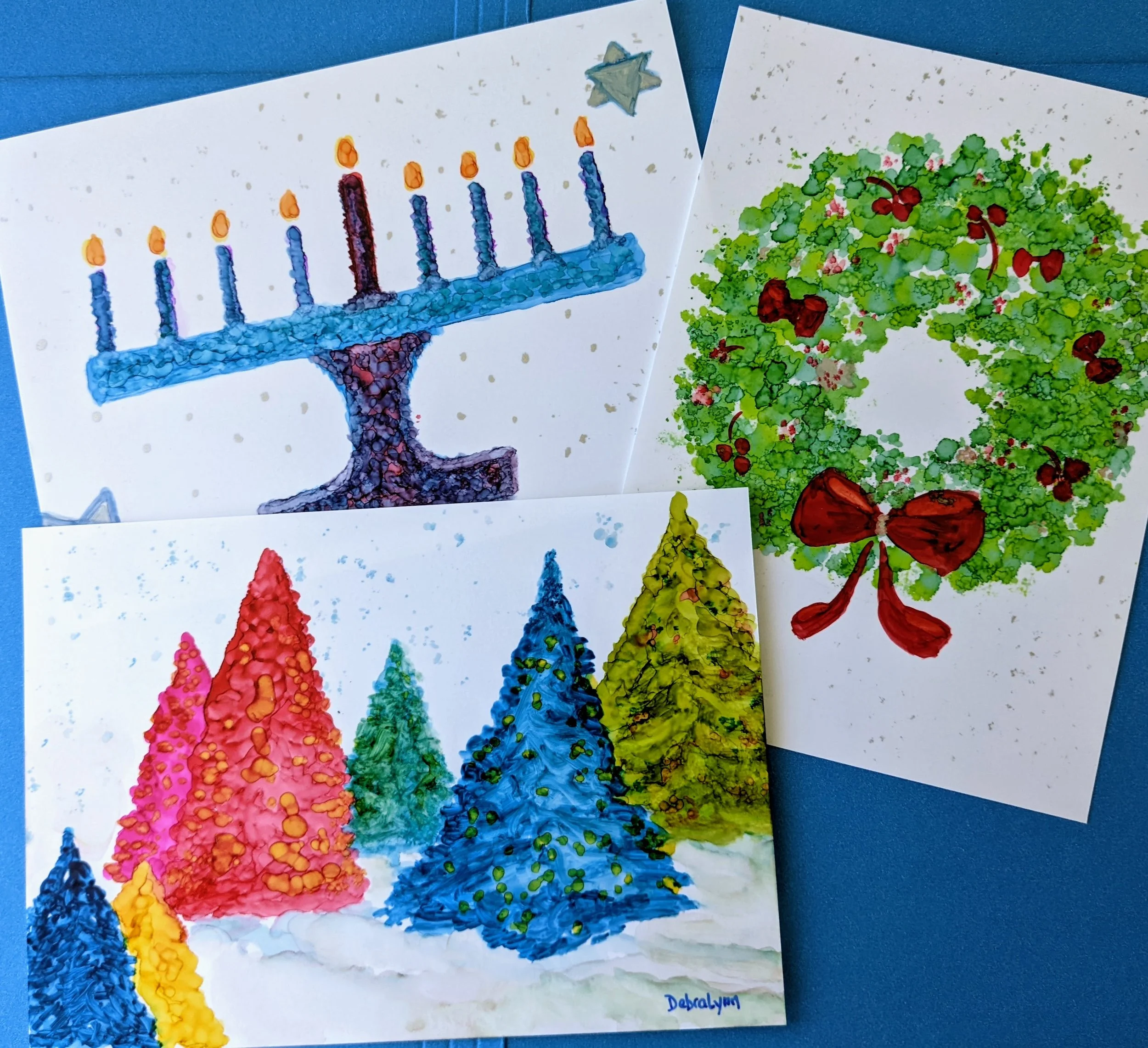 Arts Warehouse - Holiday Card-Making with Alcohol Ink