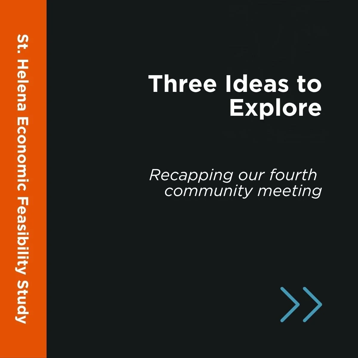 Three Ideas to Explore