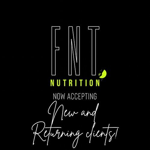 Yes, it&rsquo;s true - I am finally able to fill some nutrition spots! 
Whether you need macro guidance or you&rsquo;re not sure where to start - I gotchu! 😎

Contact me so we can set up an intro call! 
💚