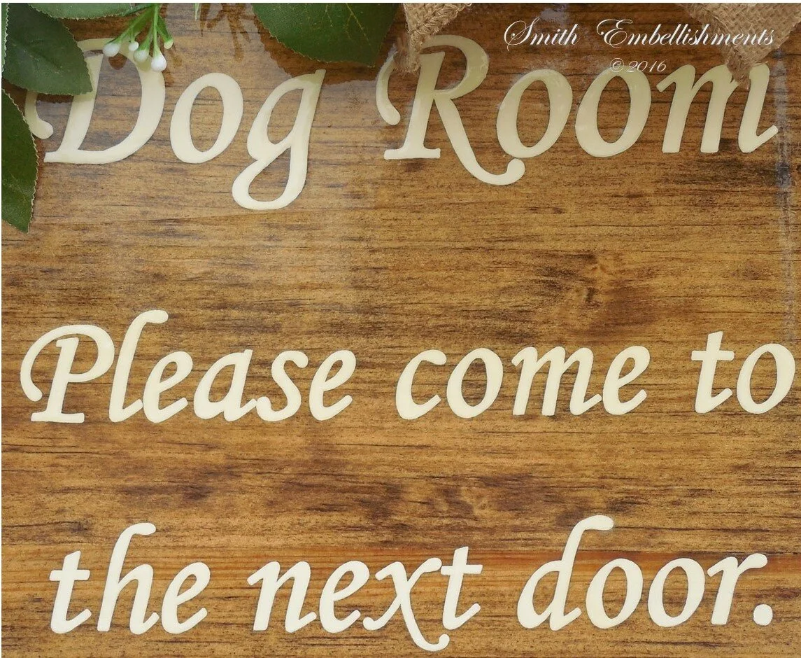 Dog Room Door Hanger, Pet Decor, Personalized Wood Signs, Wooden Signs