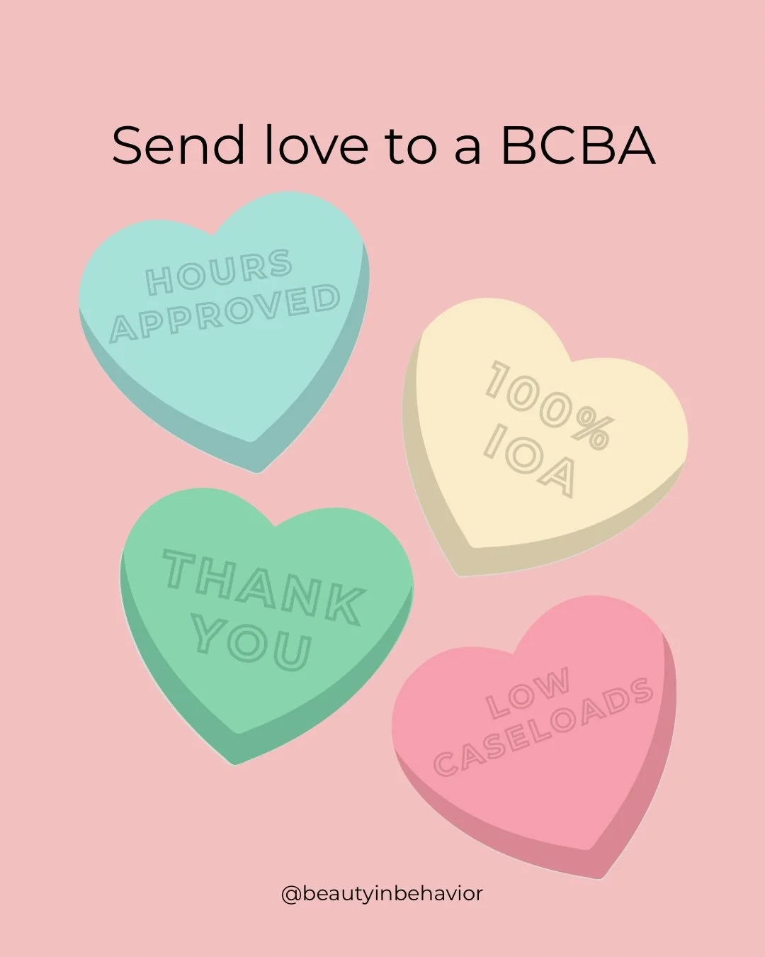 Roses are red, violets are blue&hellip;
May your hours be approved and your data be true 💘📊

#aba #bcba #bcbatrainee #valentine #love