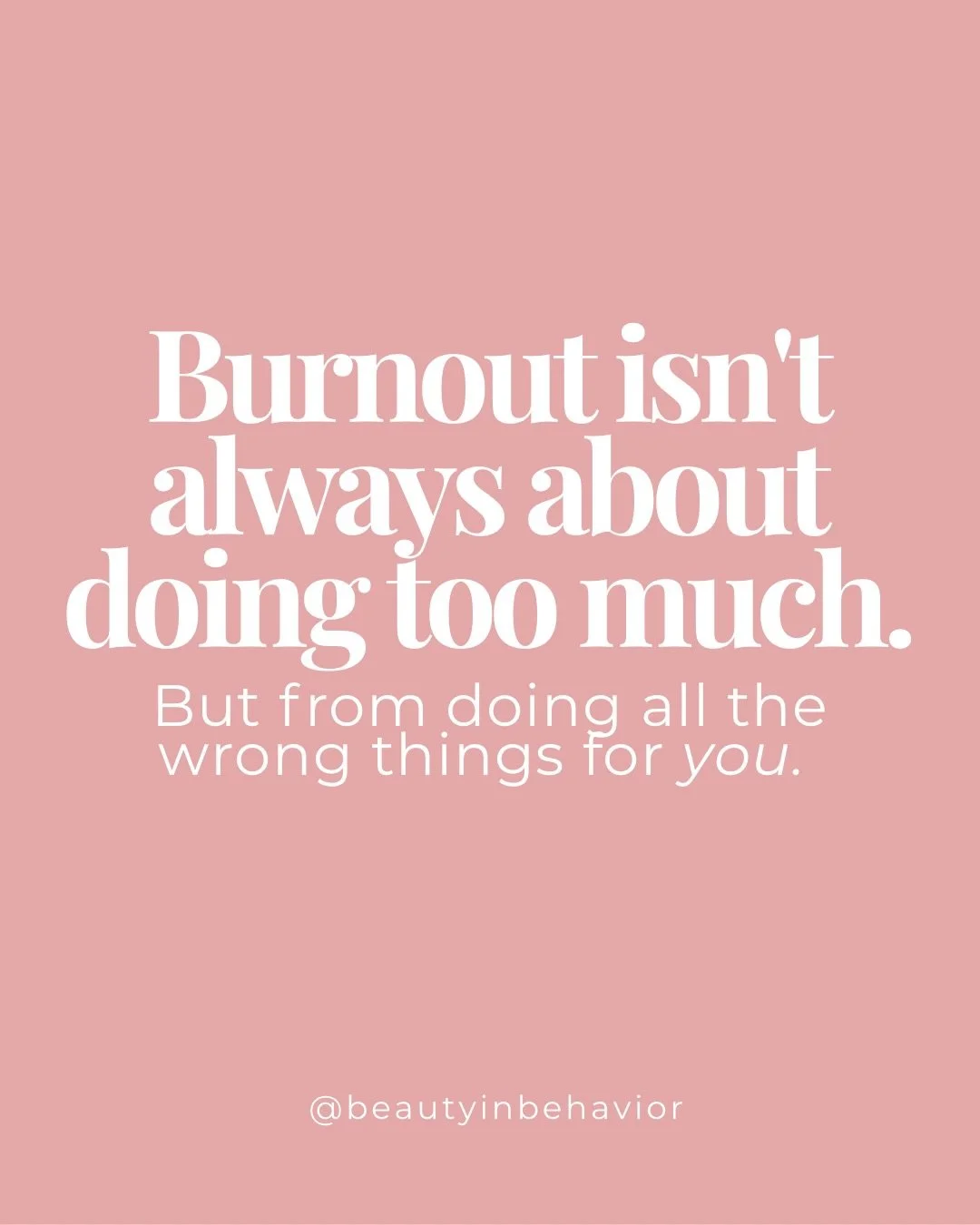 I didn&rsquo;t start Beauty in Behavior as a business

It was a blog sharing ABA 

Then my audience showed up

And my &ldquo;one thing&rdquo; became multiple aligned streams

You can plan and plan and

You can find clarity it by testing what you can 